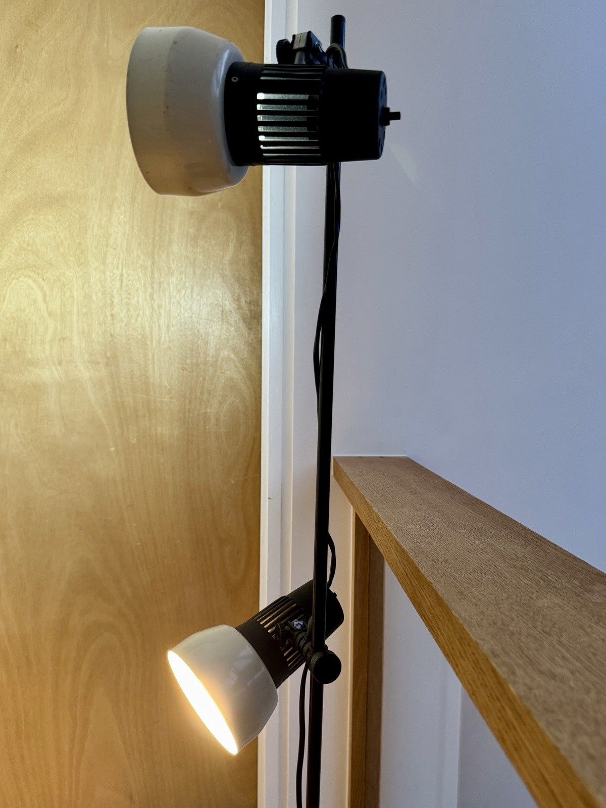 Vintage 1970s Prova Twin Spotlight Floor Lamp Made In Denmark photo 199.0