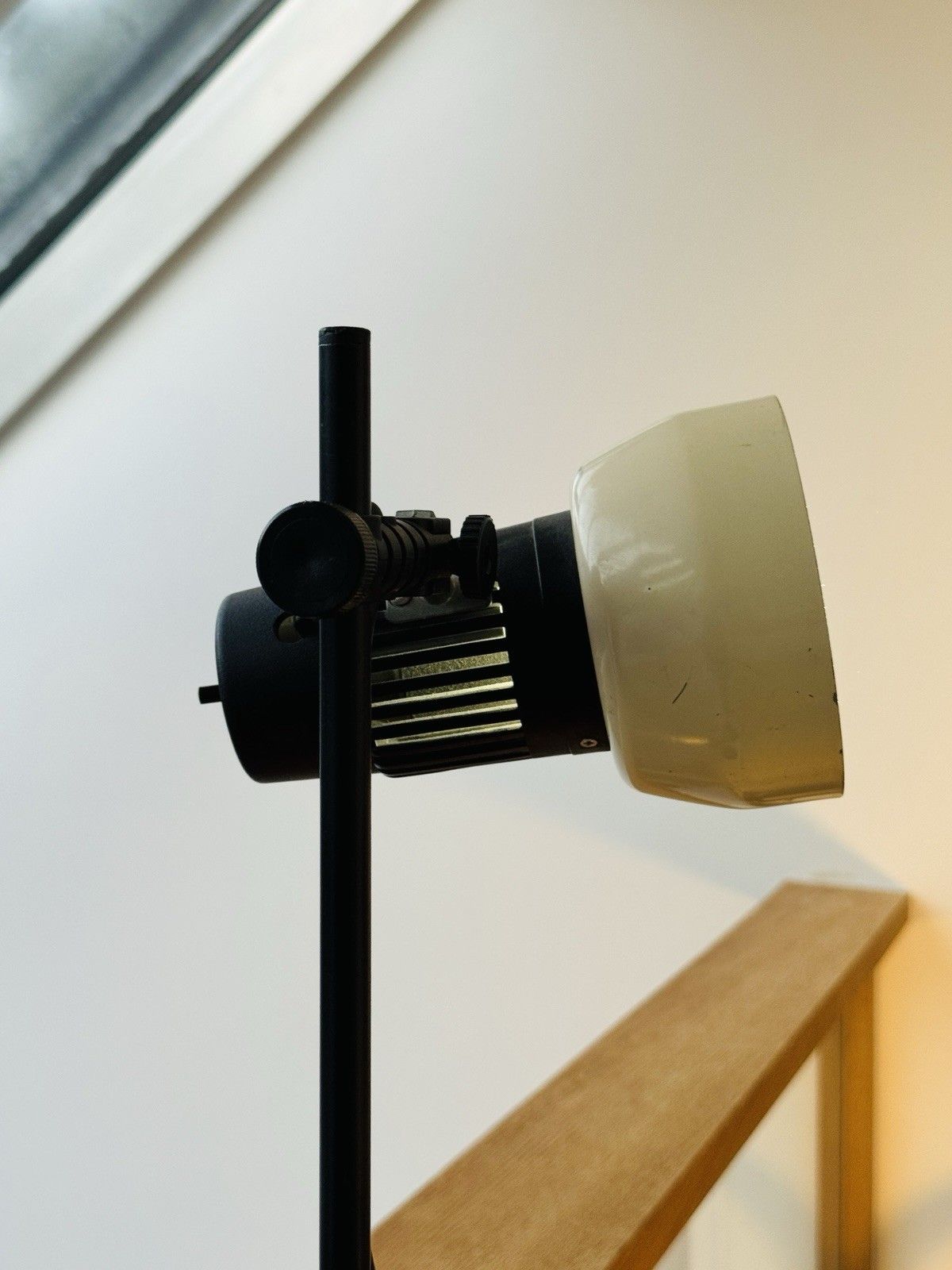 photo vintage Vintage 1970s Prova Twin Spotlight Floor Lamp Made In Denmark