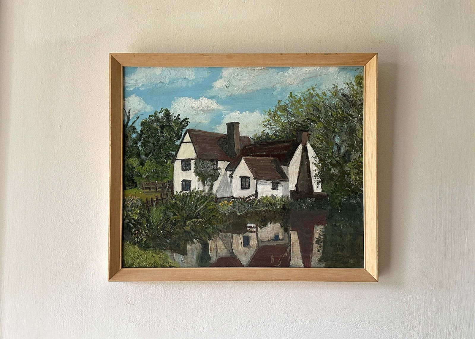Willy Lott's Cottage Oil Painting