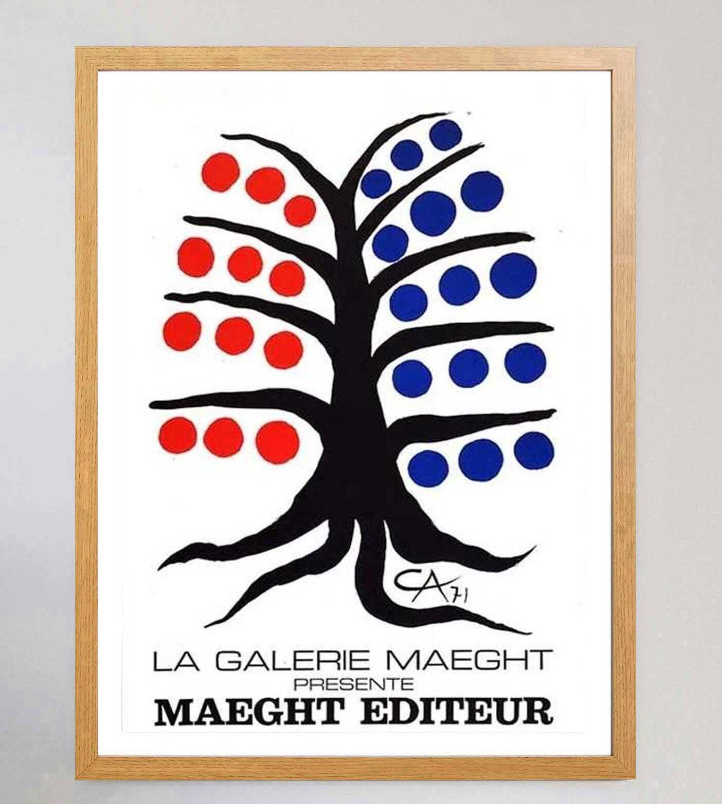Alexander Calder   Maeght Editeur  Original Vintage Poster photo Art