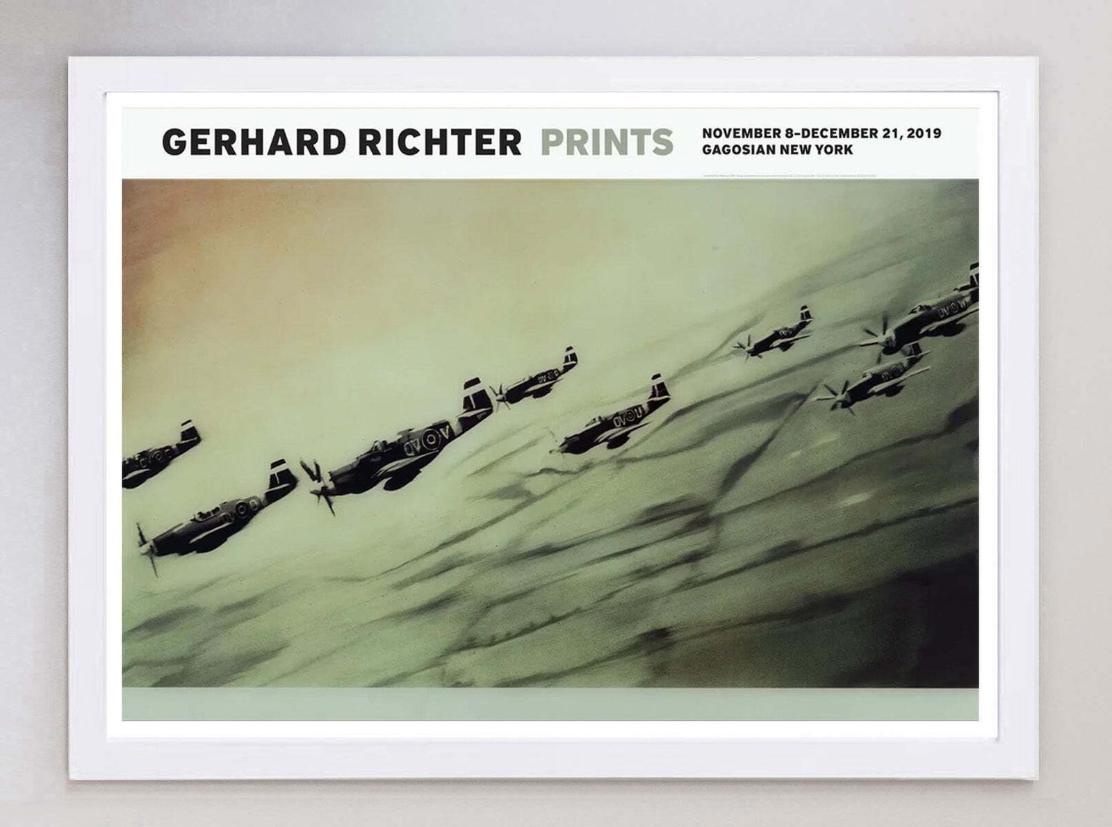 Gerhard Richter   Prints   Gagosian New York Original Vintage Poster photo for sale