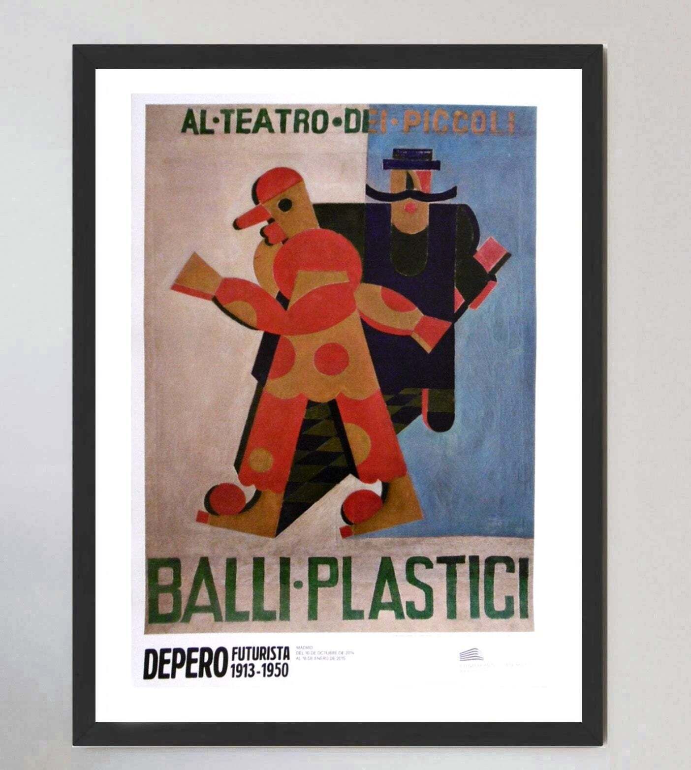 Fortunato Depero   Futurista Original Vintage Poster photo furniture