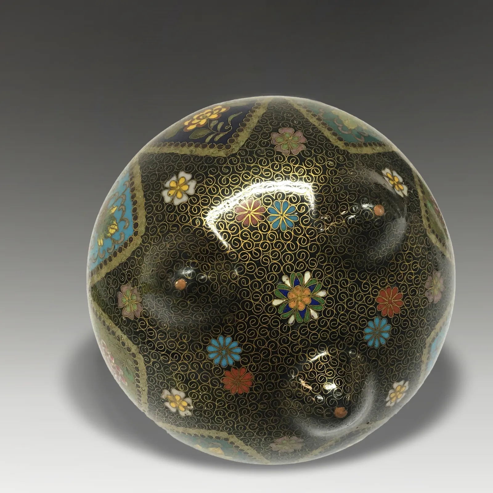 Japanese Cloisonne  Censer Attrib. Takahara Komajiro  Meiji Outstanding Quality photo vinterior