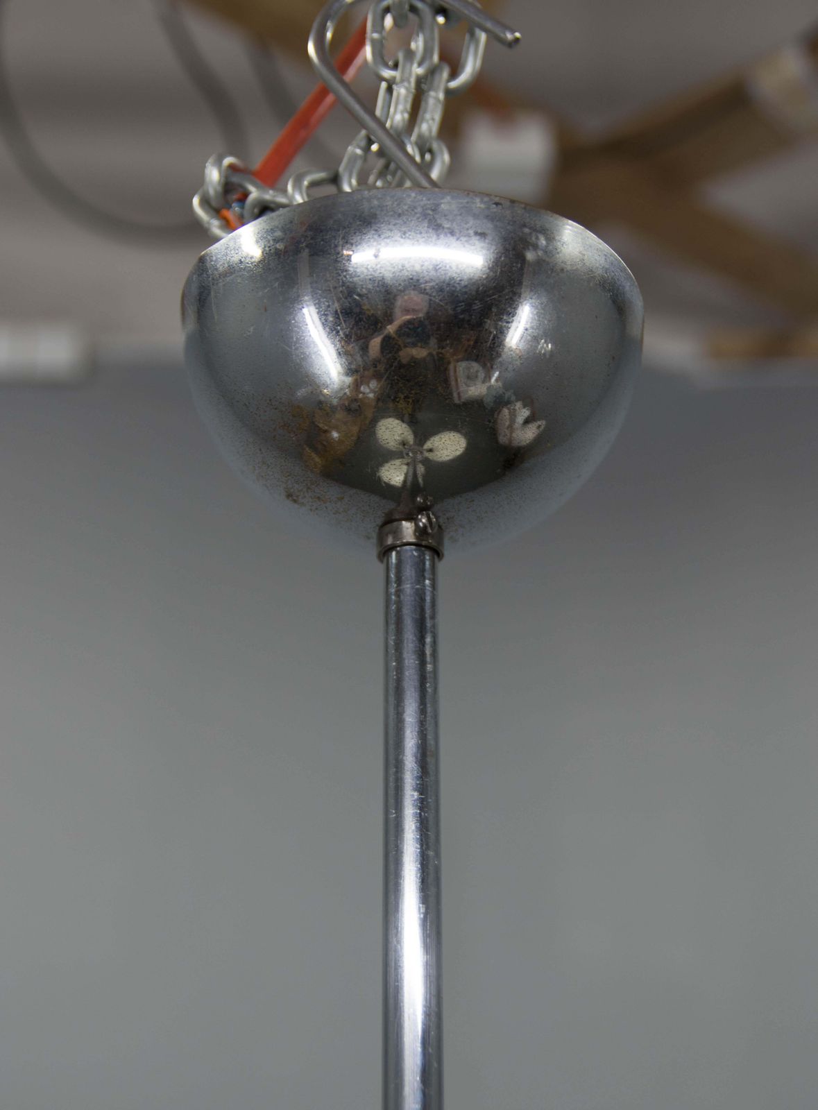 Rare Bauhaus Chandelier By Zukov , 1940s photo Lighting
