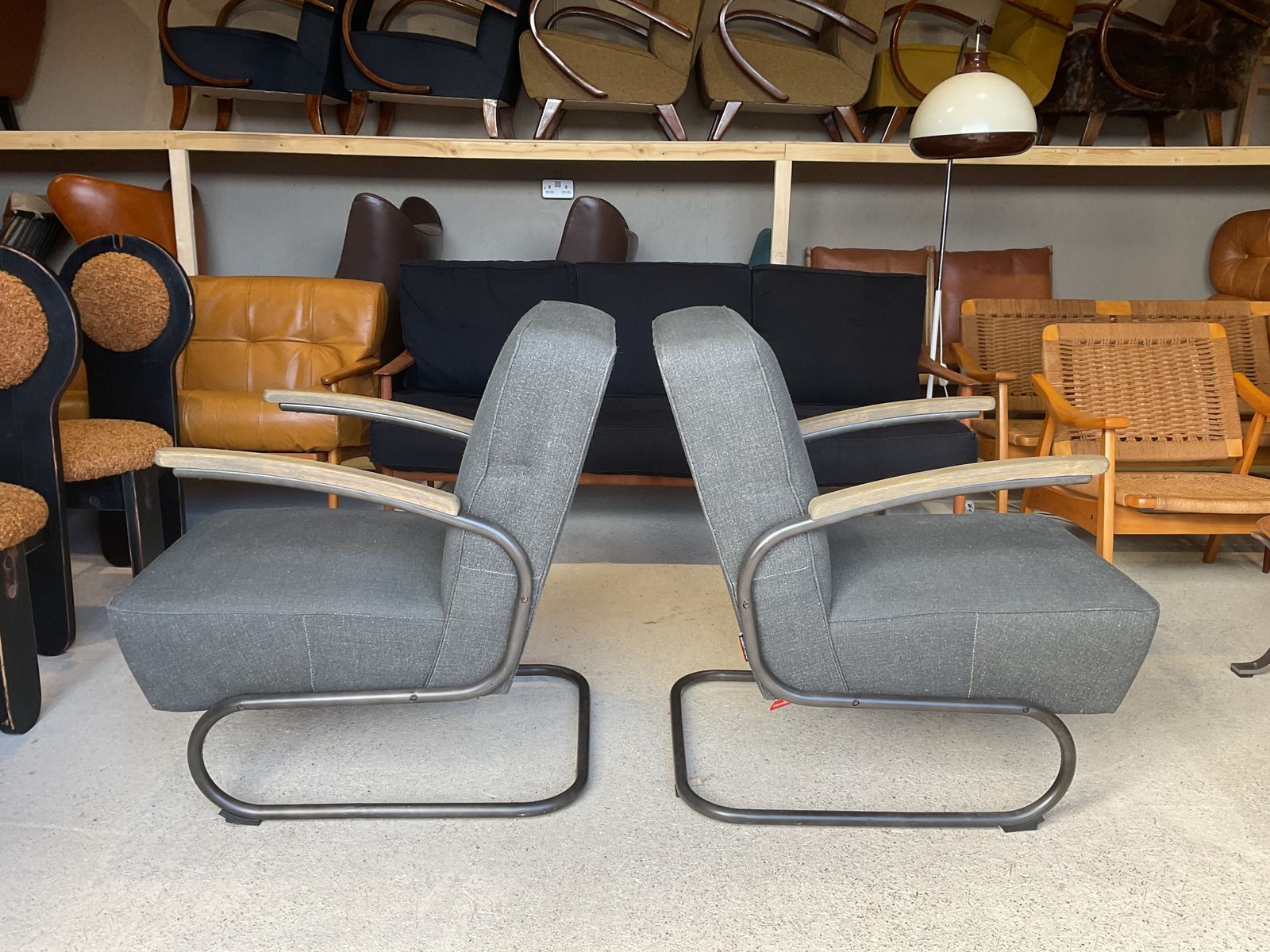 photo furniture Andrew Martin Cantilever Armchairs Inspired By Marcel Breuer’s S411 Thonet