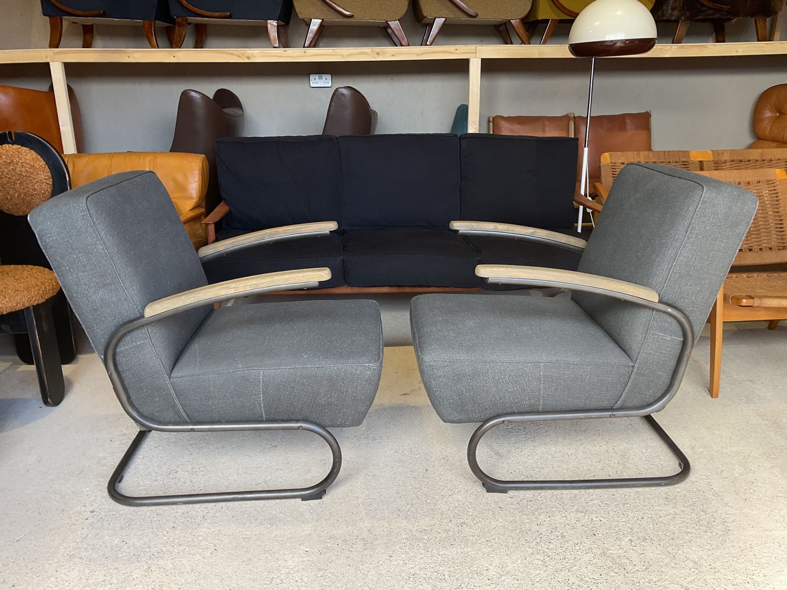 photo vinterior Andrew Martin Cantilever Armchairs Inspired By Marcel Breuer’s S411 Thonet
