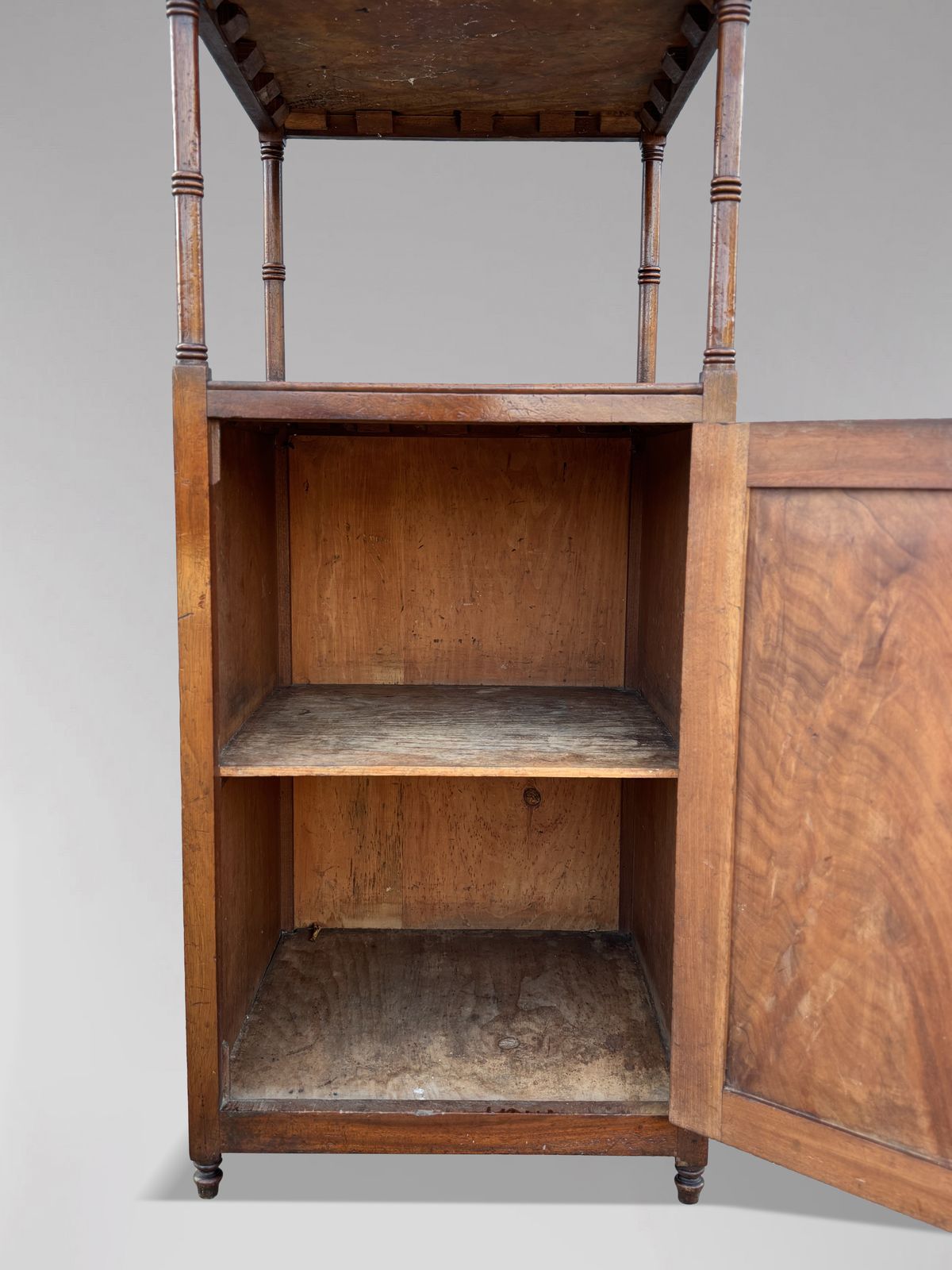 photo for sale Early 19th Century George III Period Tall Mahogany Whatnot Music Stand