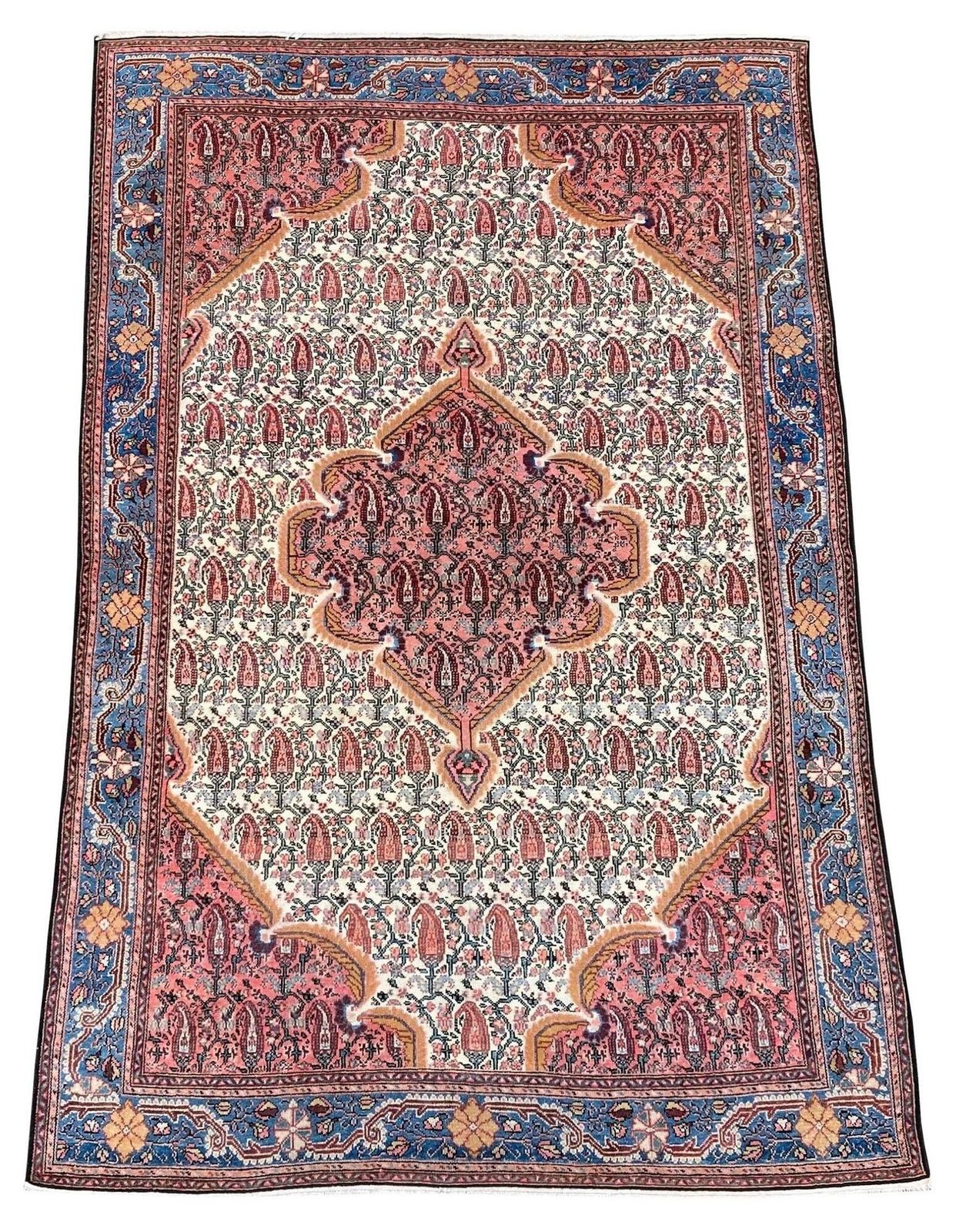 Antique Malayer Rug 1.97m X 1.32m photo furniture