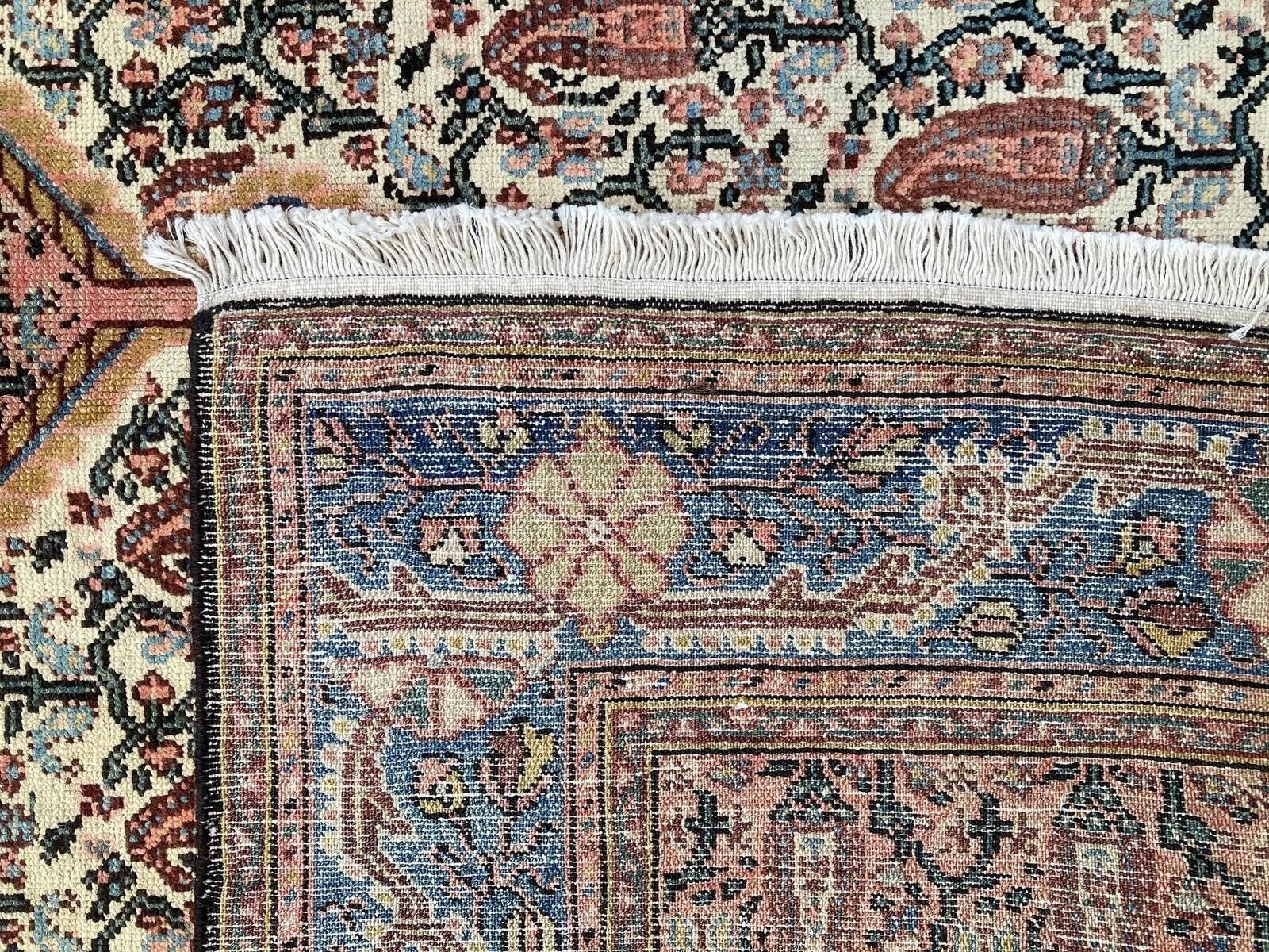 photo vintage Antique Malayer Rug 1.97m X 1.32m