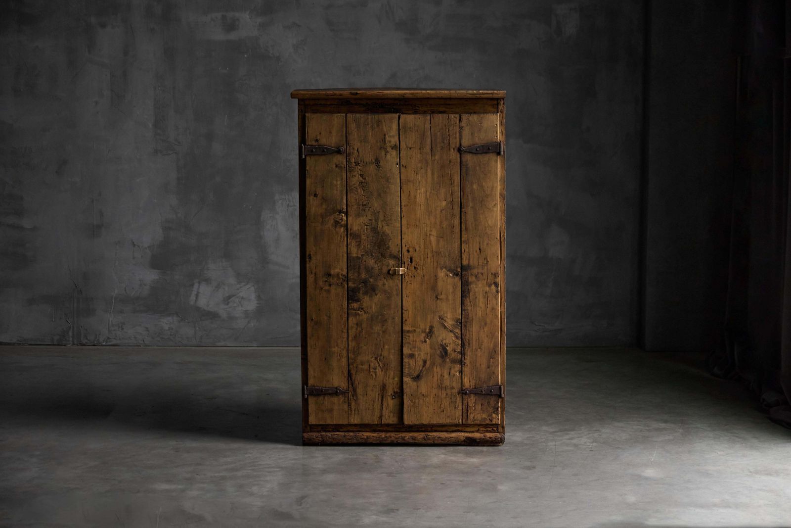 Rustic Travail Populaire Cabinet, France, Late 18th Century photo furniture