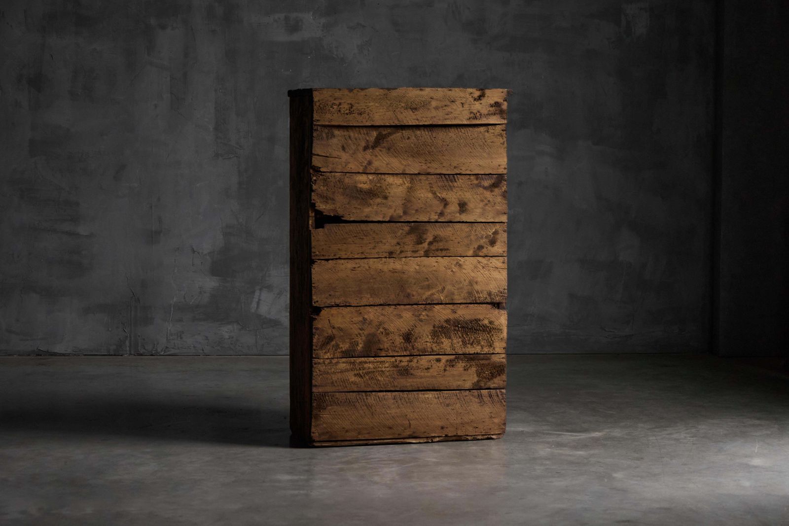 photo furniture Rustic Travail Populaire Cabinet, France, Late 18th Century
