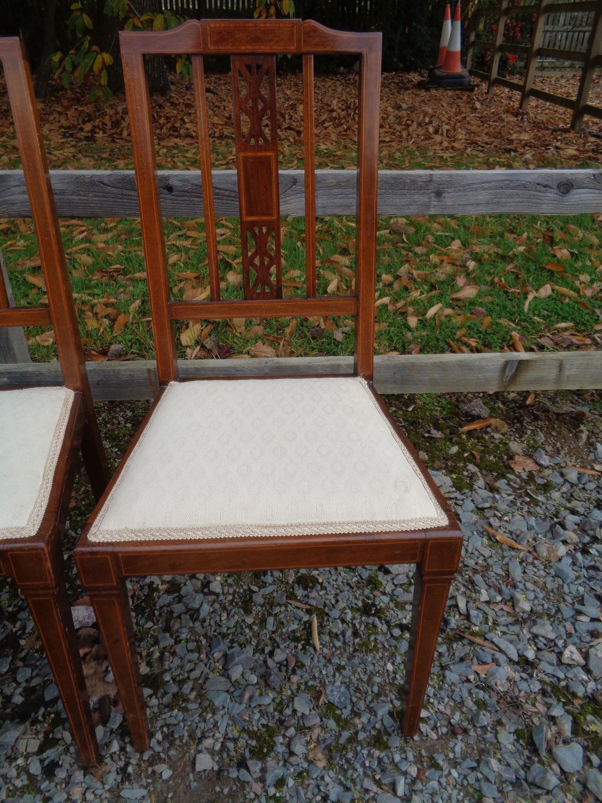 photo vinterior 6 Edwardian Mahogany Salon Chairs   Gentleman's & Ladies + 4
