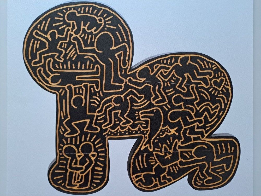 Keith Haring Signed Baby Certificate photo for sale