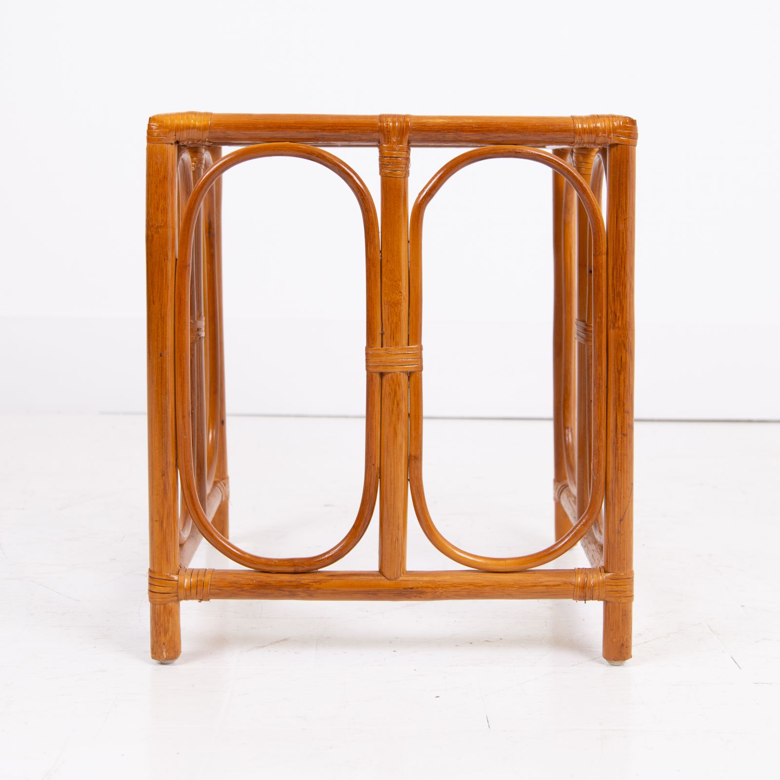 photo furniture Nest Of 3 Mid Century Bamboo Side Tables