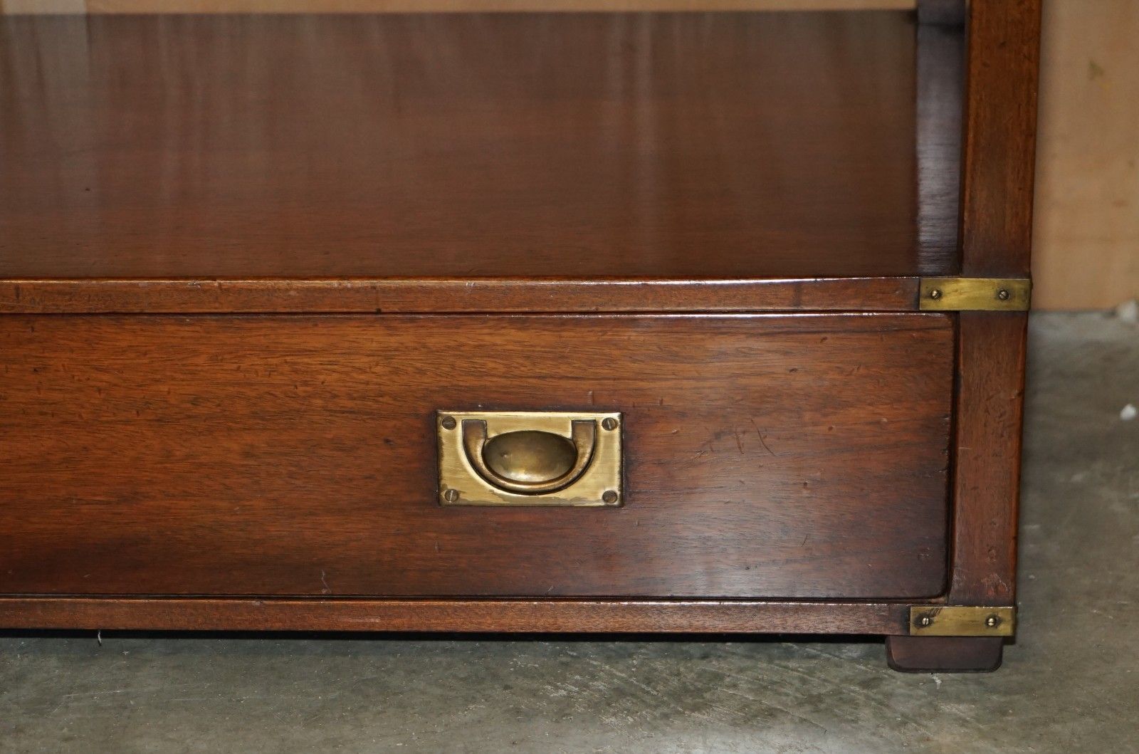 11 Harrods Kennedy (10 Meters) Military Open Library Mahogany Display Bookcases photo vintage