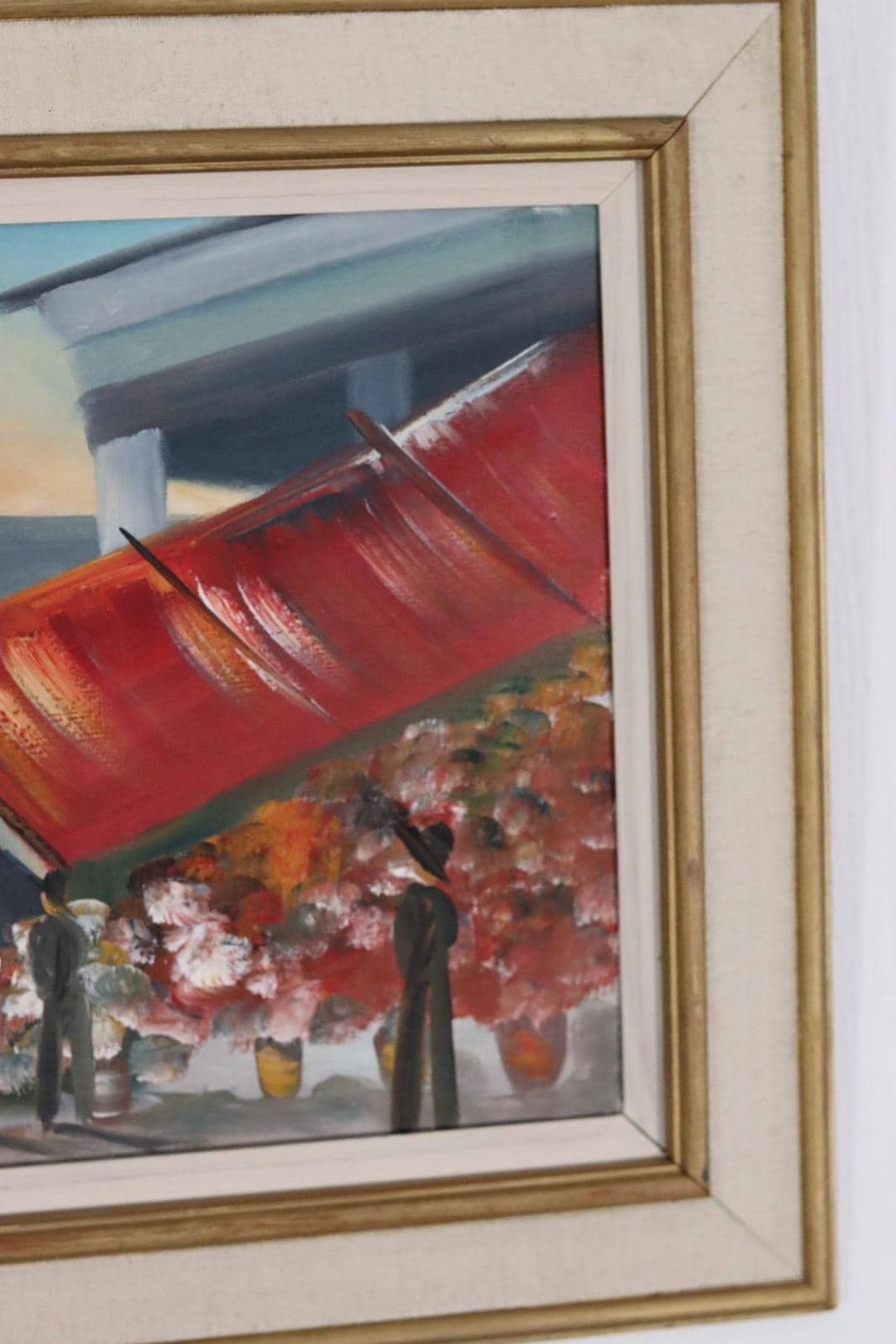 Original Swedish Oil On Canvas – “Madelientorget I Paris” By Hartvig Jarlhov – Signed & Framed – 71.5 × 48.5 Cm (28.1" × 19.1") photo buy