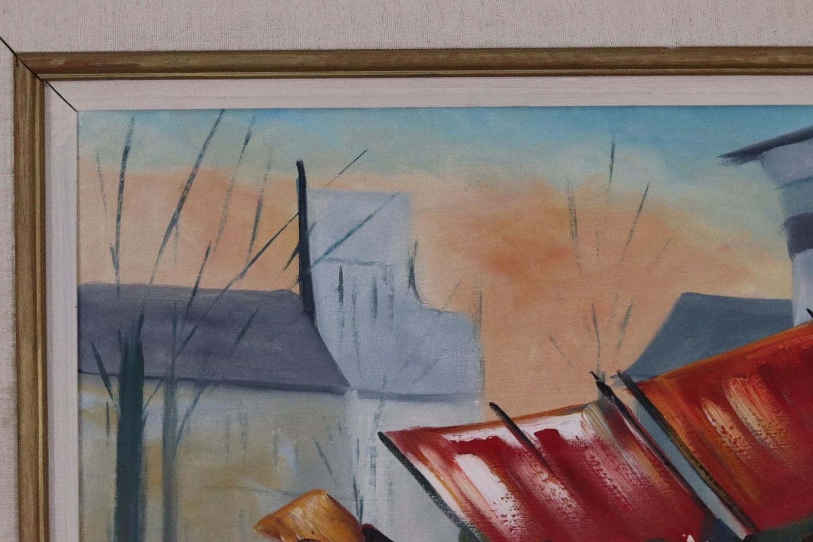 photo for sale Original Swedish Oil On Canvas – “Madelientorget I Paris” By Hartvig Jarlhov – Signed & Framed – 71.5 × 48.5 Cm (28.1" × 19.1")