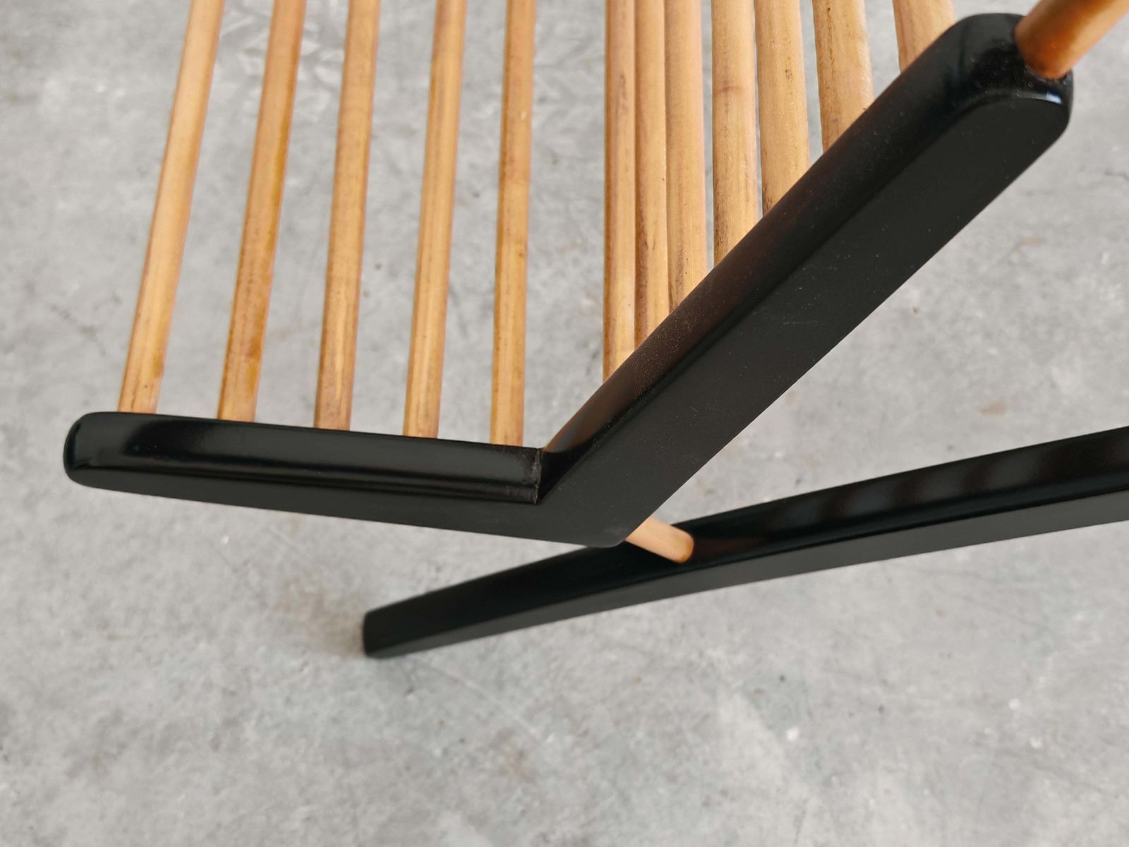 Mid Century Modern Coffee Table "Gazelle" In Pear Wood, Yugoslavia 1960s photo 2500.0