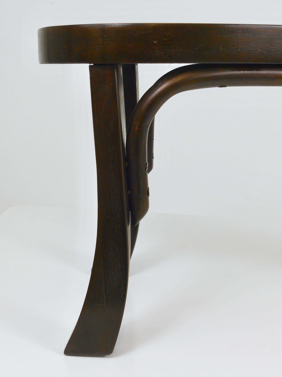photo furniture Thonet Art Nouveau Bentwood Shoe Shine Or Fitting Stool, Vienna, Austria, 1900s