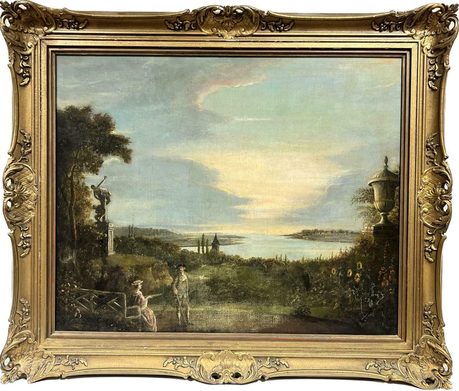 Coplestone Warre Bampfyldefine 18th Century Italianate Landscape Garden Classical Ornaments And Figuresmid 18th Century