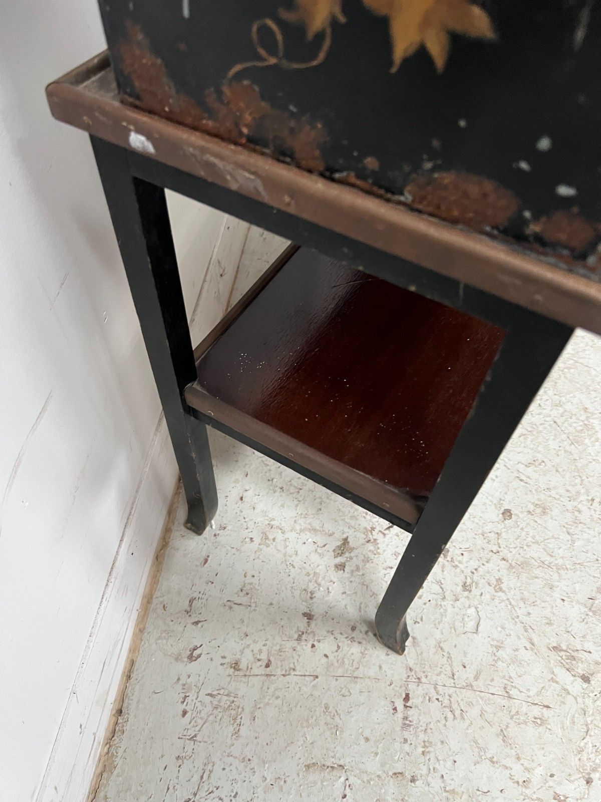 photo for sale Console And Planter In Wood And Lacquered Sheet Metal XX Century