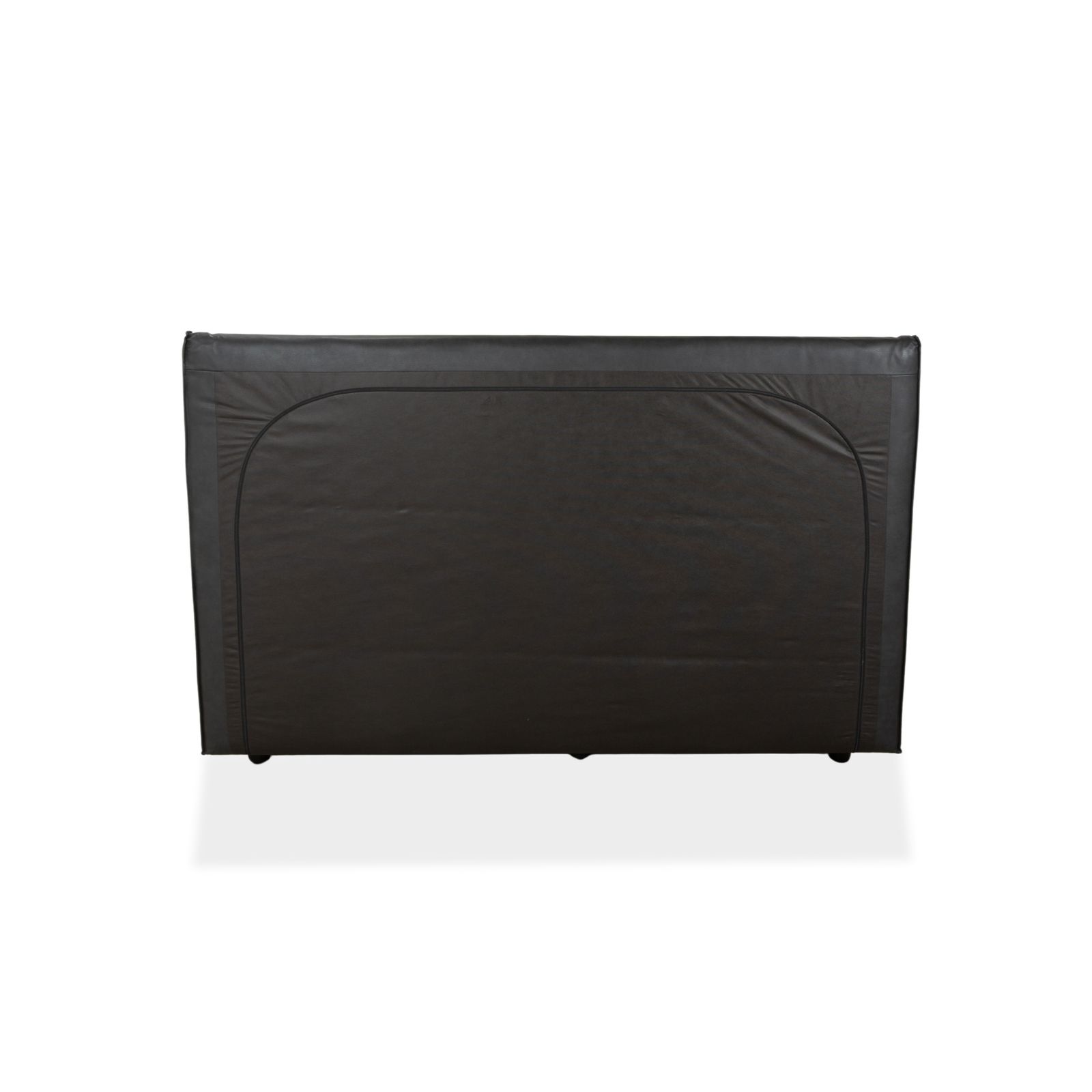 photo furniture Lit Ruf en simili cuir noir/anthracite, 180 x 200 cm