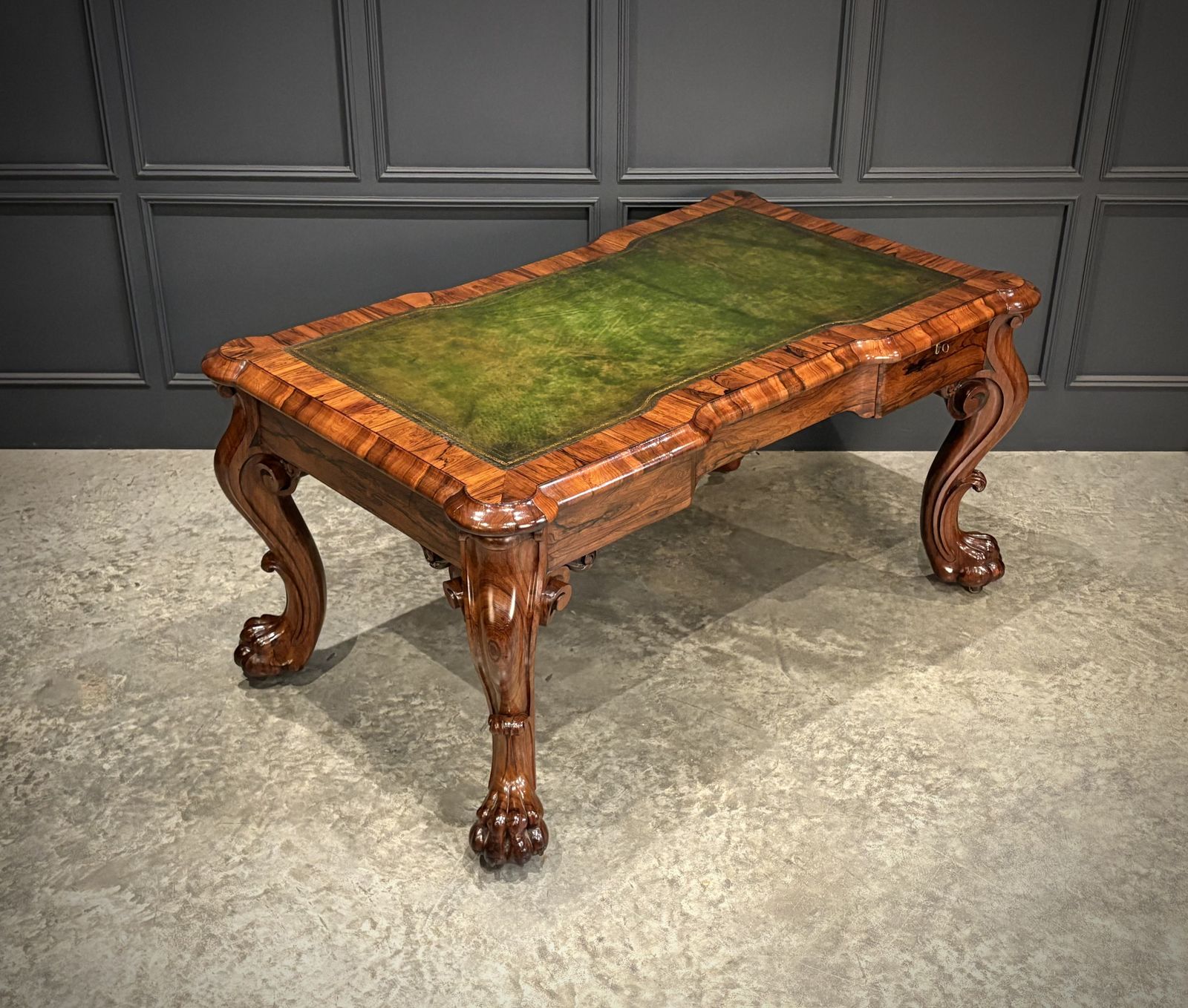 Magnificent William IV Rosewood Partners Writing Table photo for sale