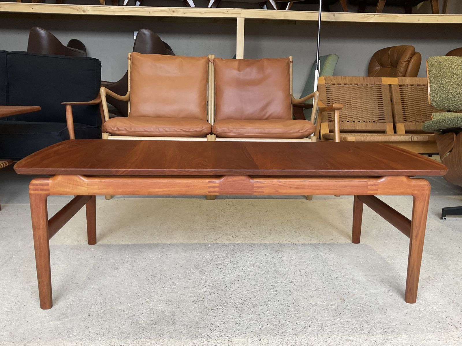 photo vintage Teak 640 Coffee Table By Peter Hvidt & Orla Mølgaard Nielsen For France & Søn