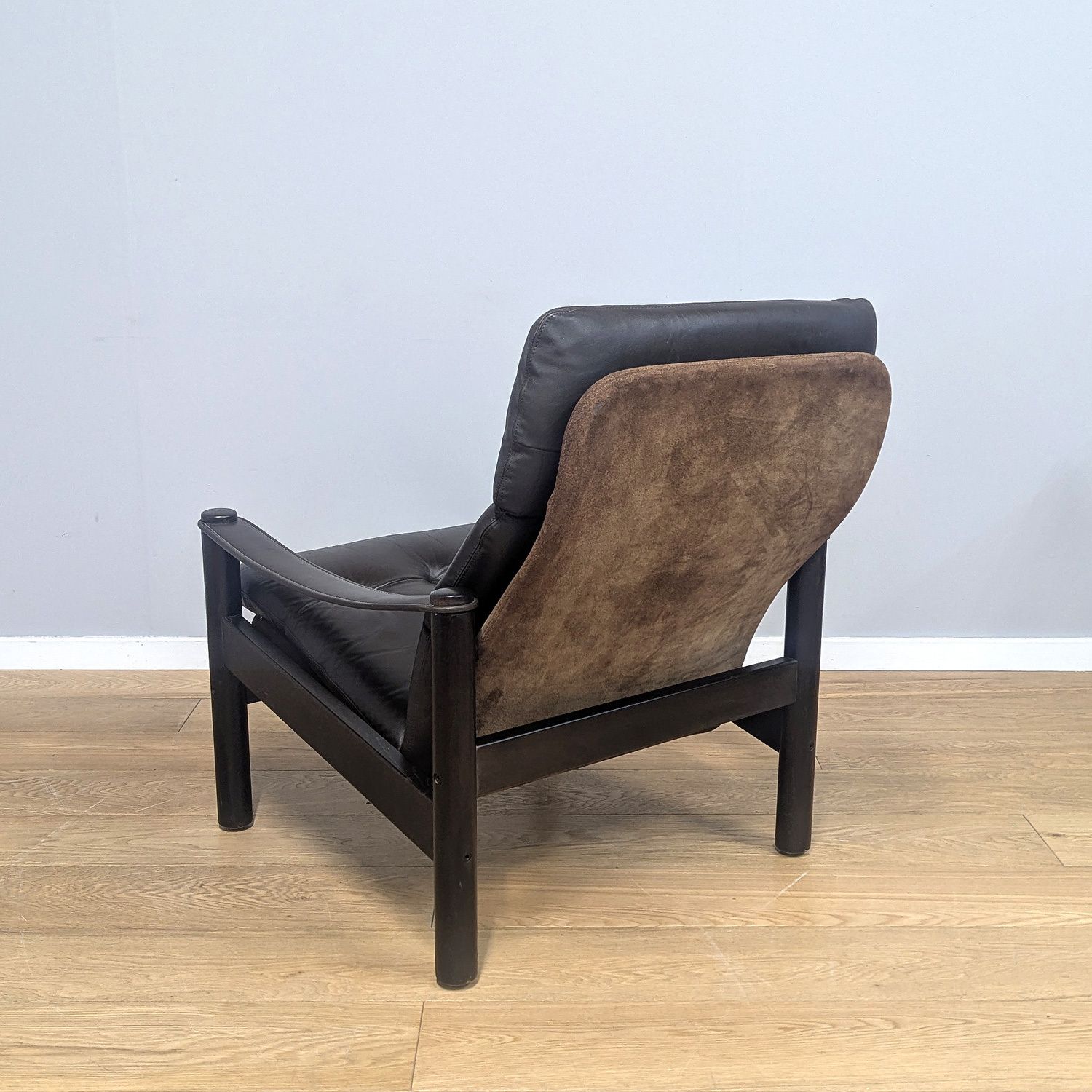Midcentury Danish 1970s Leather Lounge Chair By Gehl & Nissen For Jeki Mobler photo Furniture