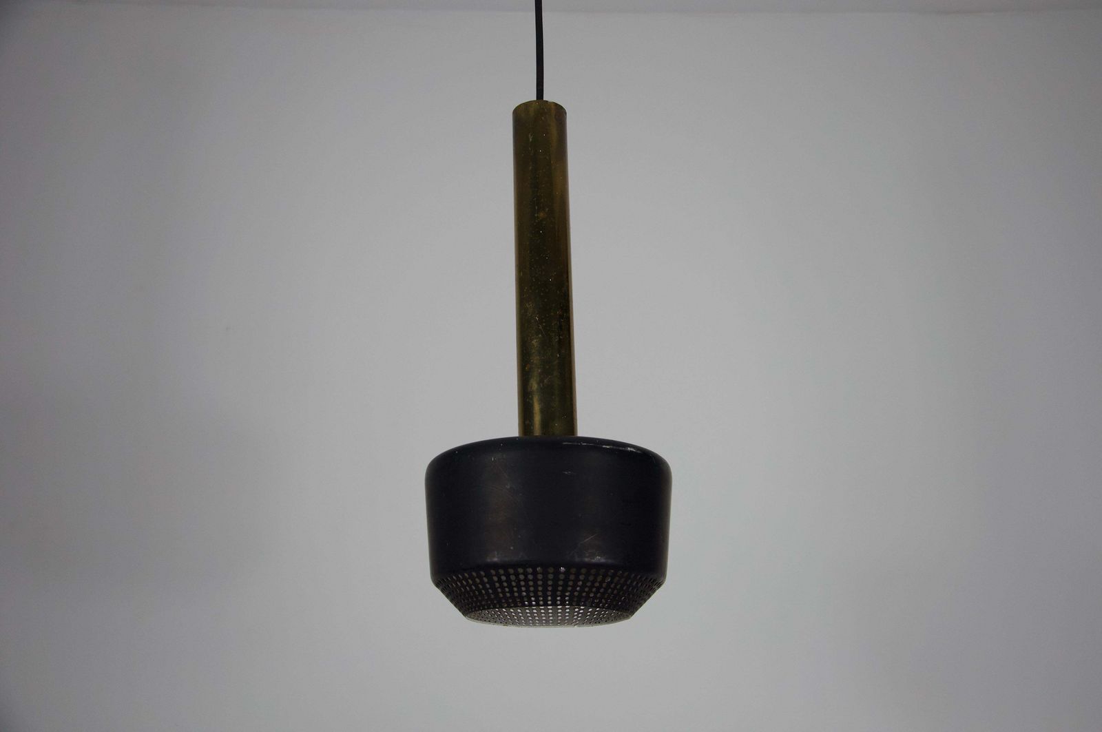 Brass Pendant Lamp By Vilhelm Lauritzen For Louis Poulen, 1960s, Denmark photo furniture