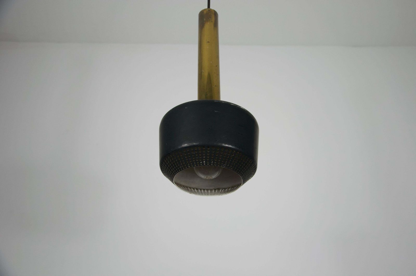 Brass Pendant Lamp By Vilhelm Lauritzen For Louis Poulen, 1960s, Denmark photo buy