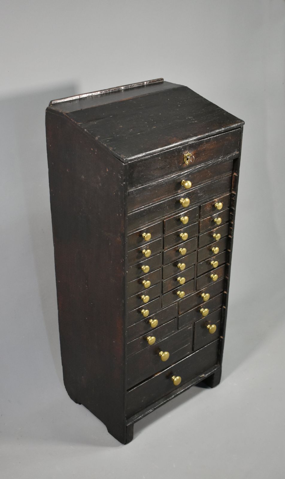 French Antique Horologist's Storage Cabinet photo 900.0
