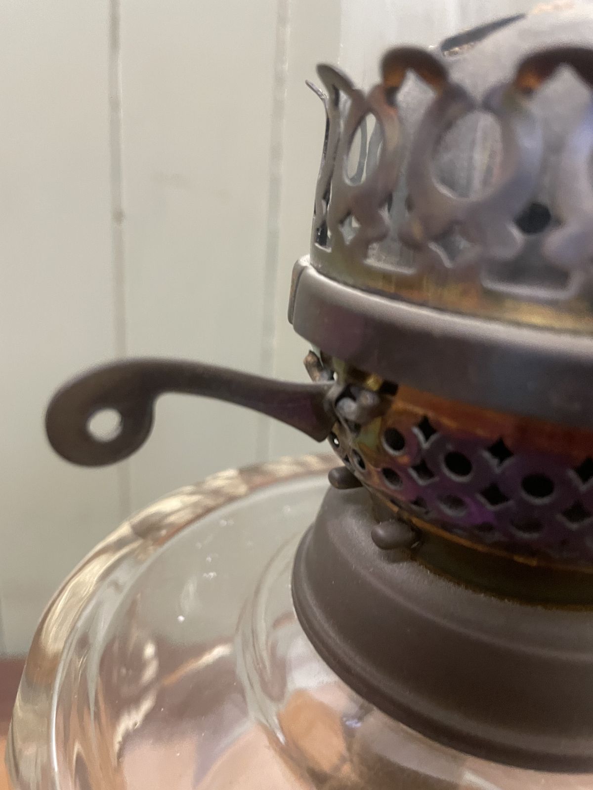 Victorian Large Brass Oil Lamp photo buy