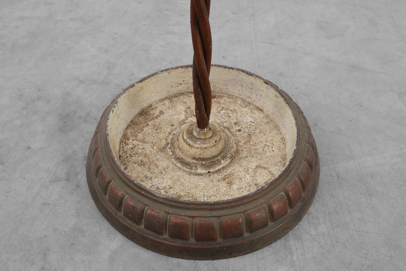 photo furniture Antique Cast Iron Umbrella Stand, France, 1900s