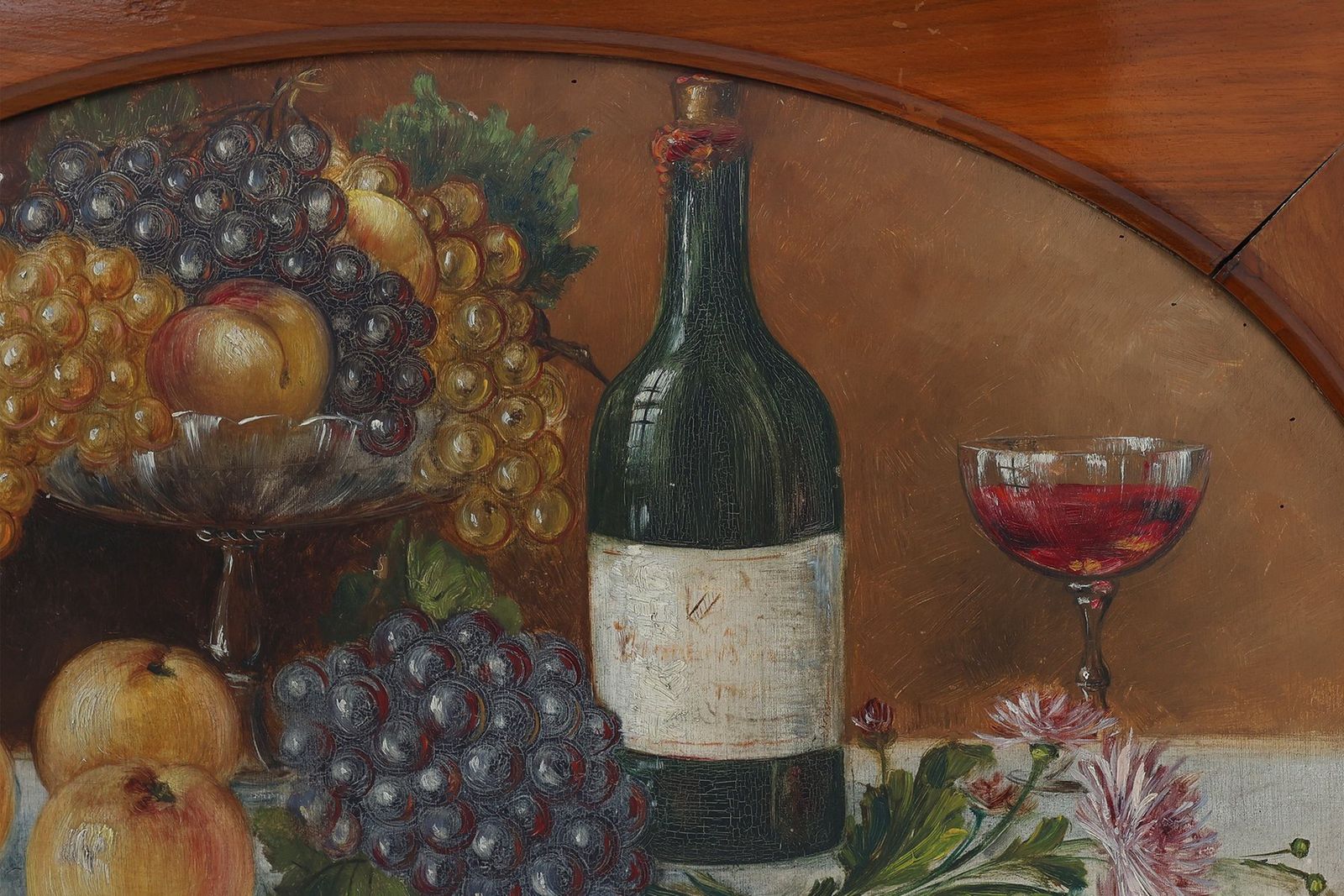 A. Heynderickx, Still Life, Oil Painting On Wood, 1922, Framed photo Art