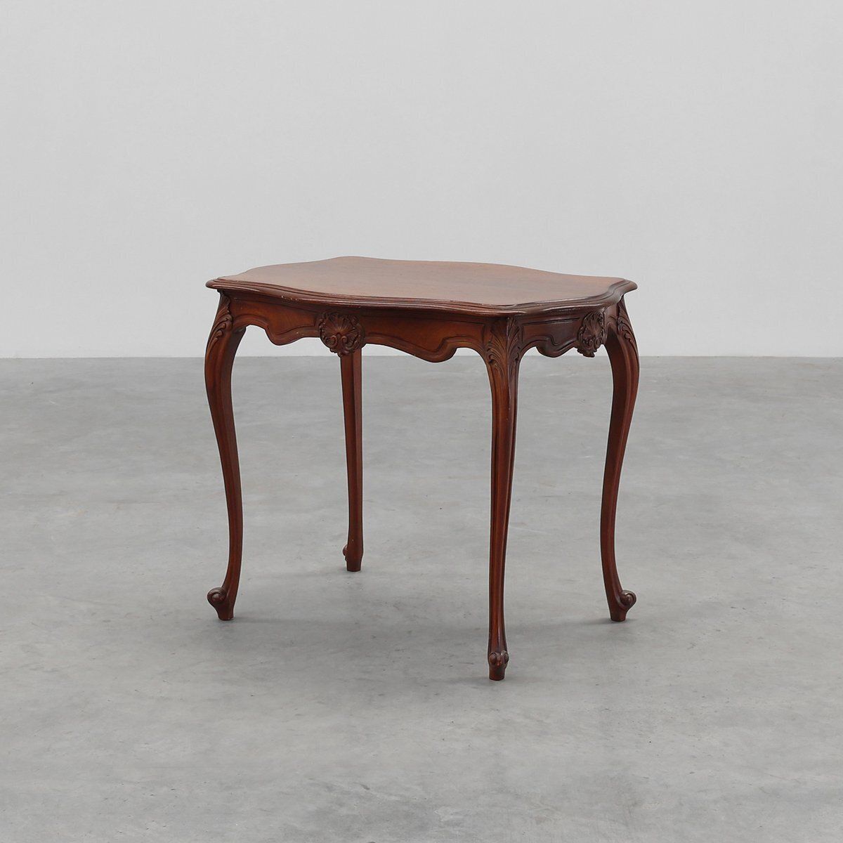 Antique Louis XV Carved Side Table, France, 1900s