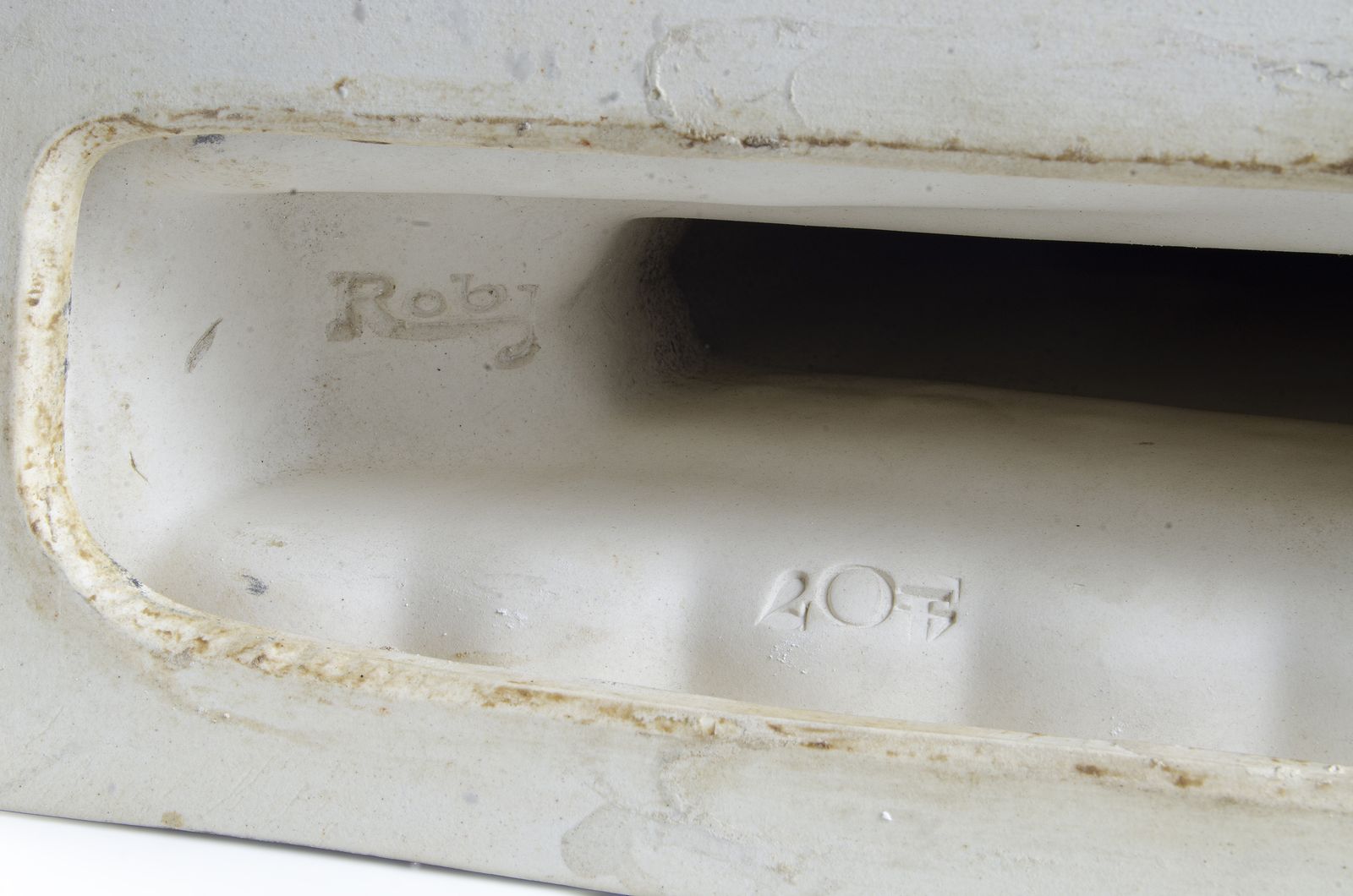 1920s Art Déco Cream Glazed Earthenware Frigate Sculpture By Noël Feuerstein For Robj And Manufactured On The Villeroy & Boch Factory, Luxembourg photo for sale