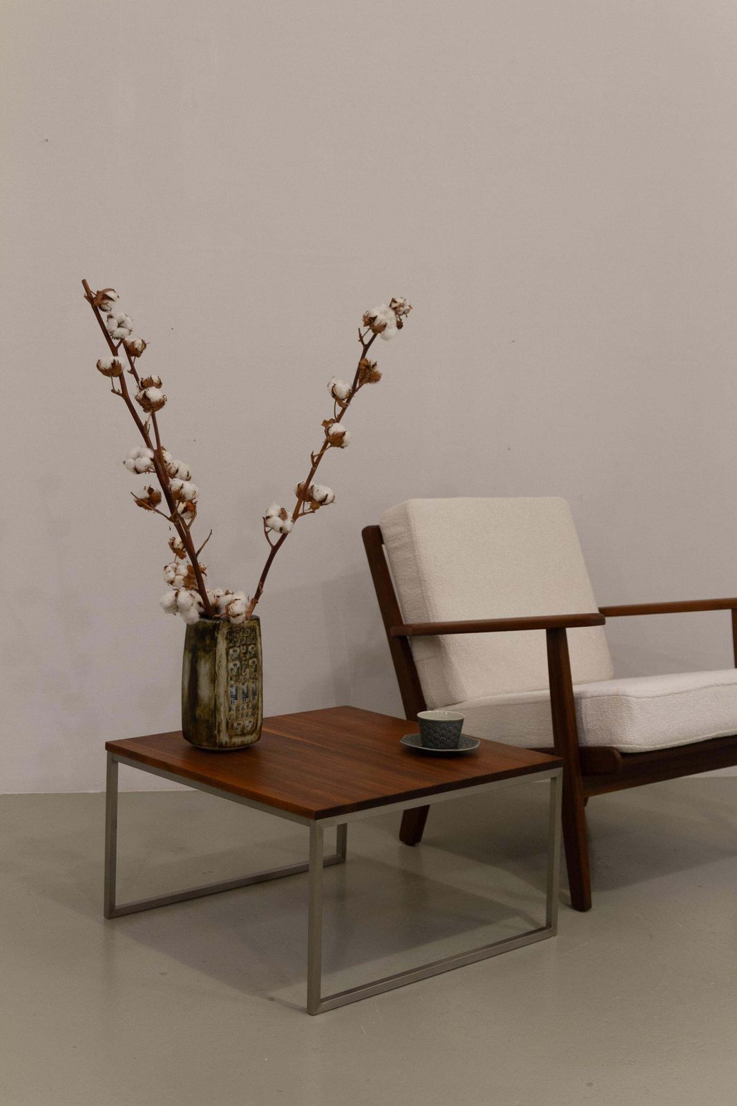Large Danish Stoneware Vase By Jørgen Mogensen For Royal Copenhagen, 1970s. photo for sale
