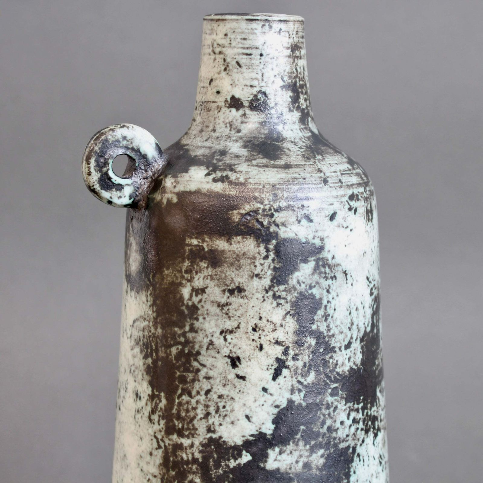 photo for sale Mid Century French Ceramic Flower Vase By Jacques Blin (Circa 1960s)