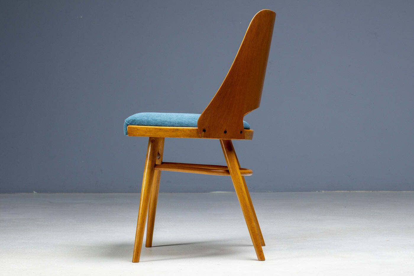 Set Of 4 Dining Chairs, Radomír Hofman, 1960s, Czechoslovakia photo vinterior