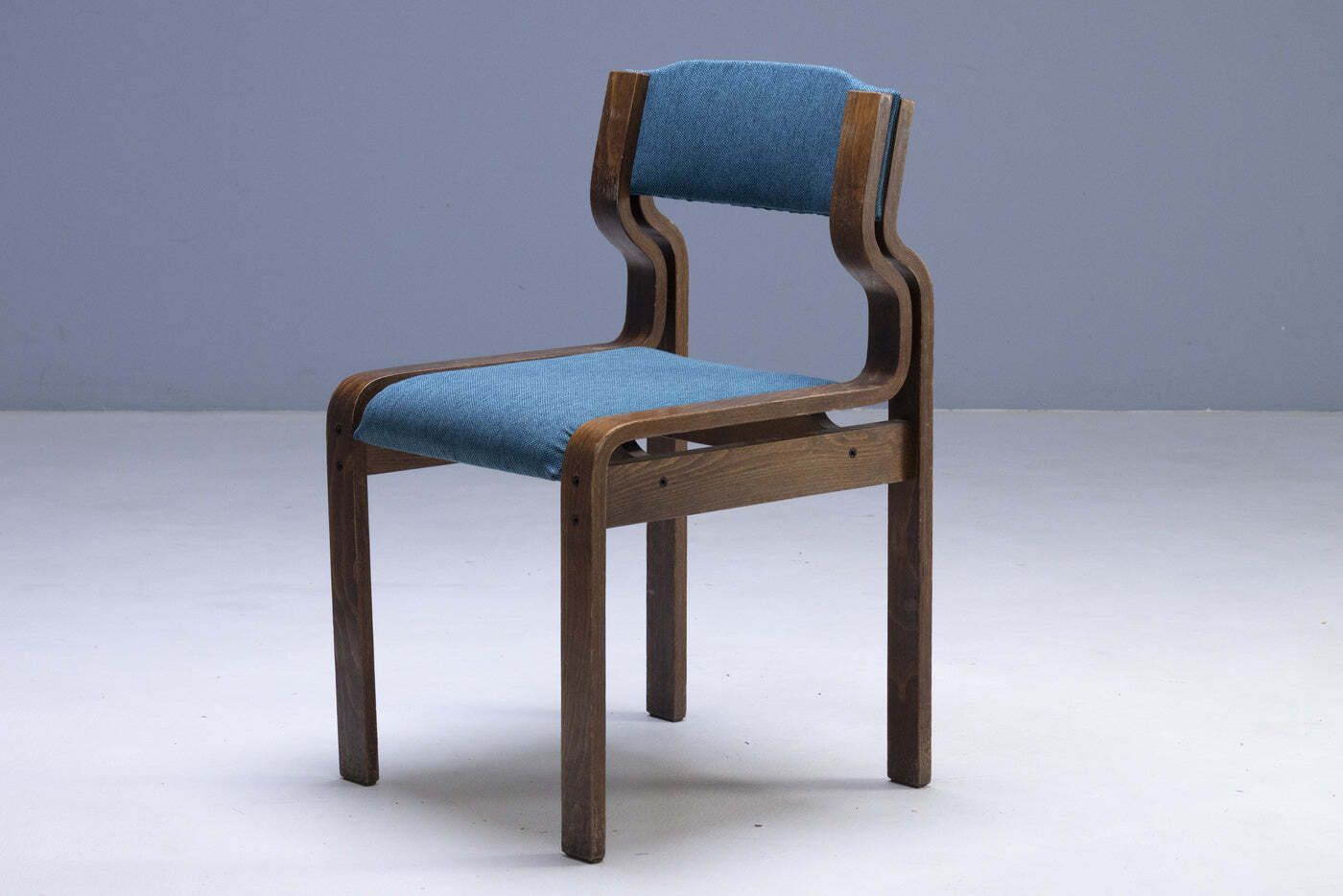 Set Of 4 Dining Chairs, Ludvík Volák, 1970s 1980s, Czechoslovakia photo buy