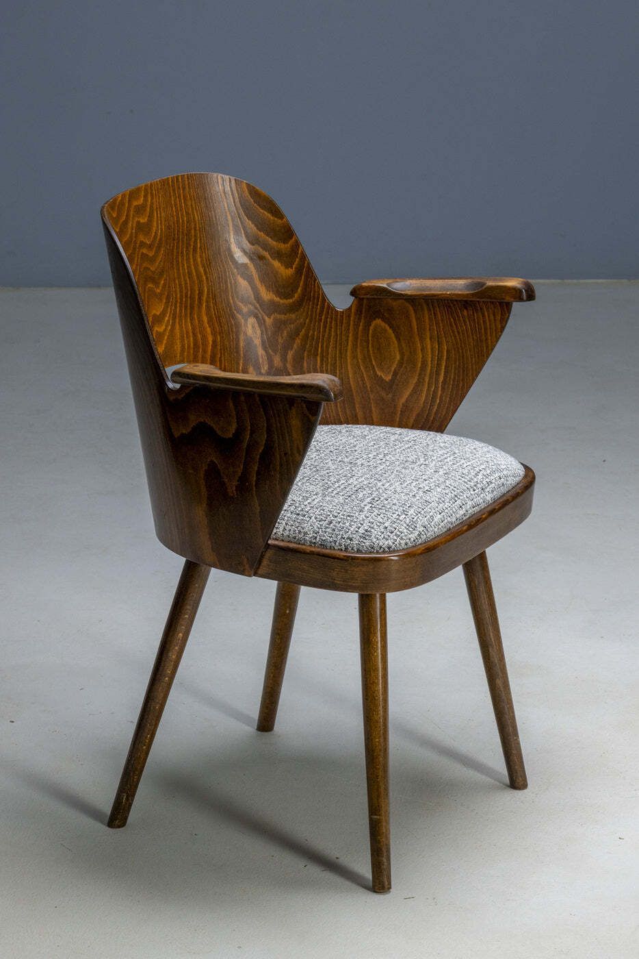 Set Of 4 Dining Chairs, Oswald Haerdtl, 1950s, Czechoslovakia