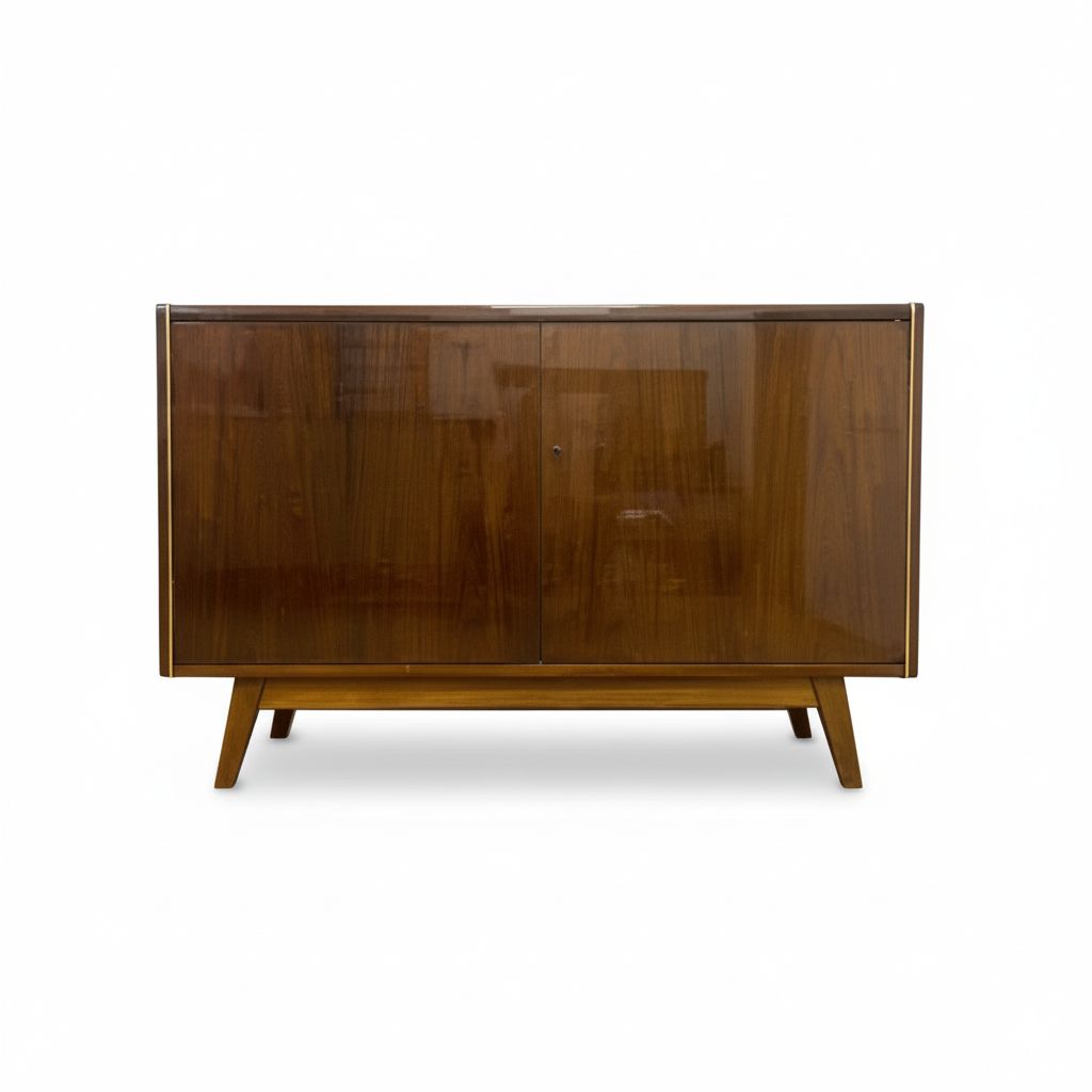 Mid Century Cabinet By Bohumil Landsman For Jitona, Czech Design, 1960s