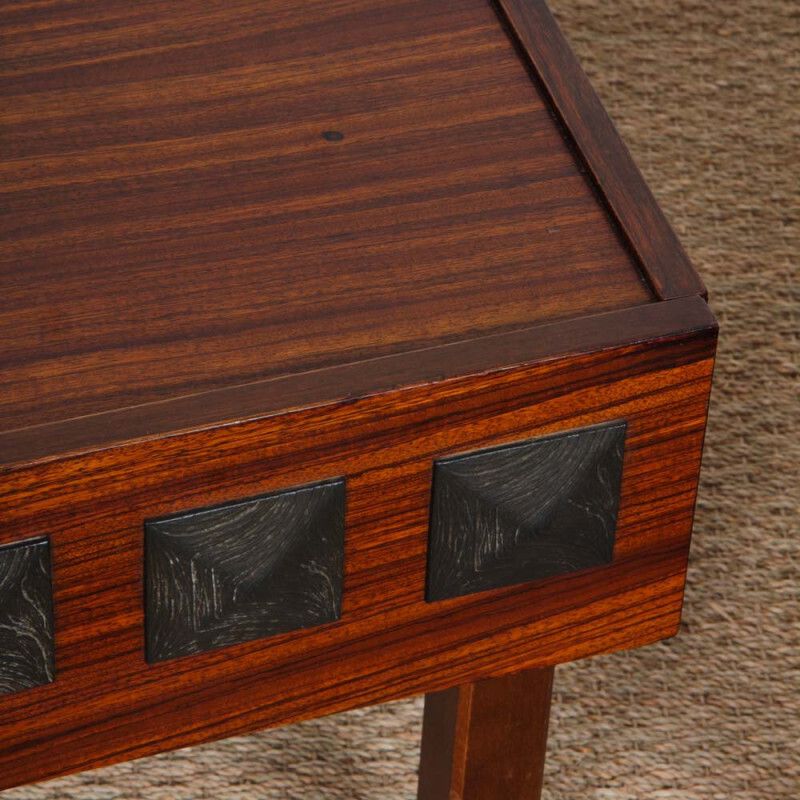Pair Of Vintage 1960s Wooden Bedside Tables photo vinterior