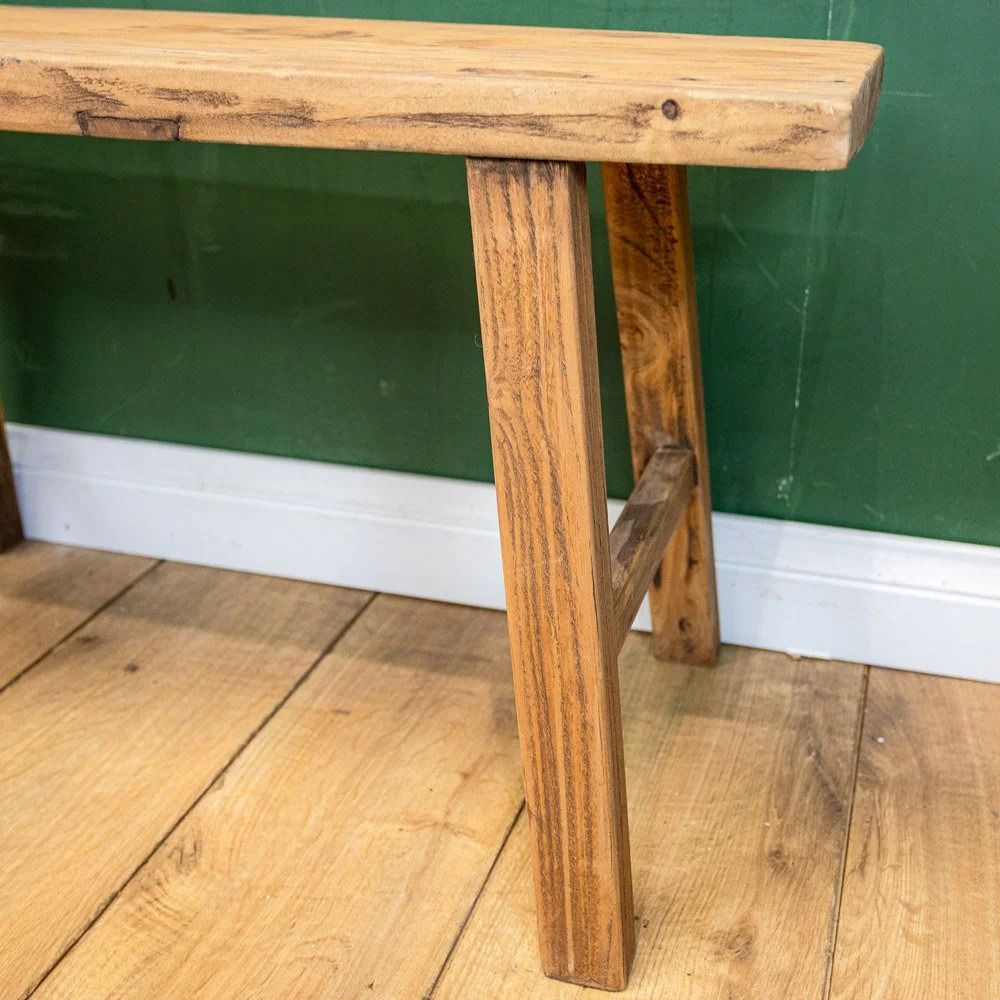 Reclaimed Elm Double Bench photo vinterior