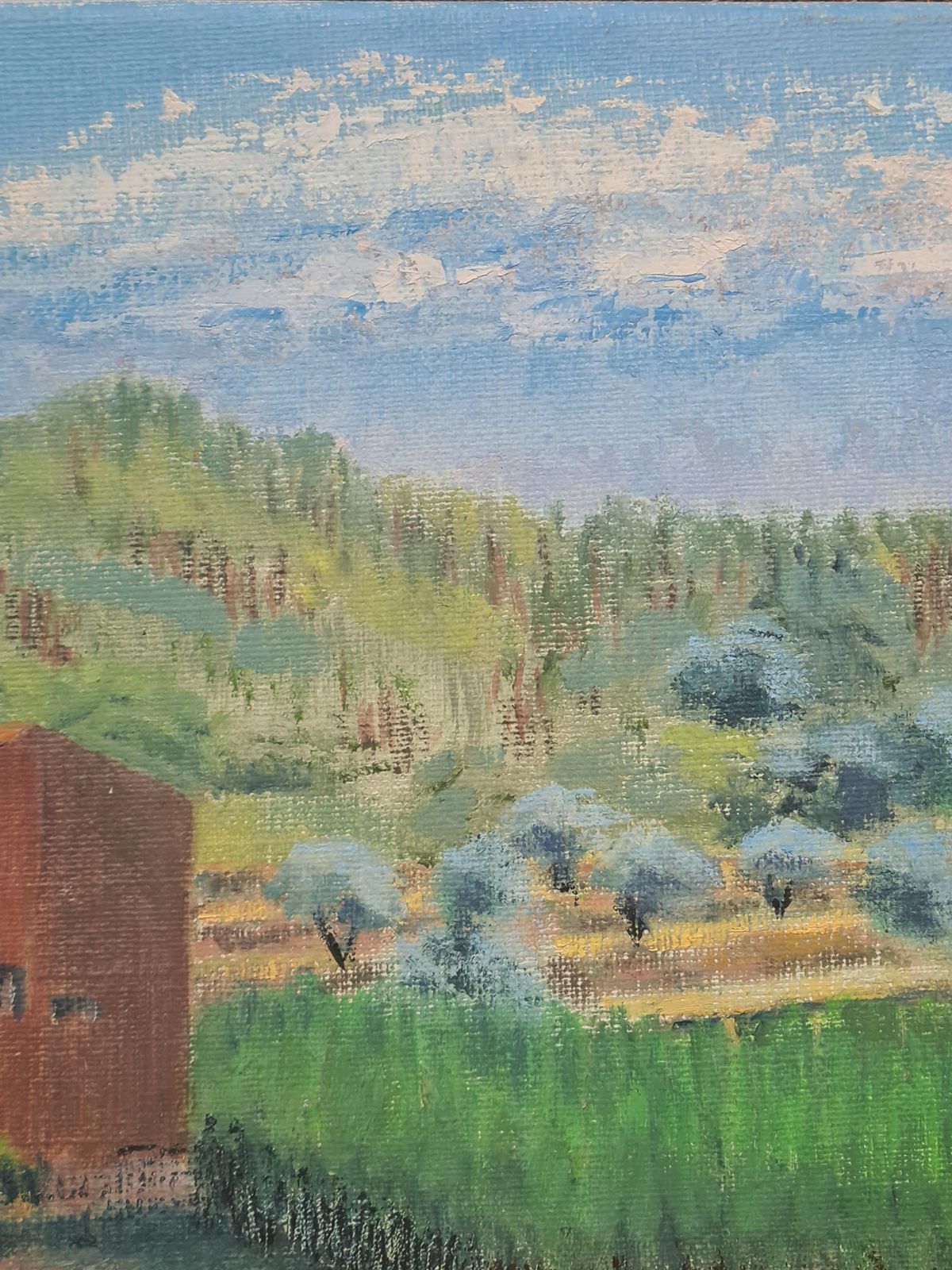 Snow Capped Mountains, French Rural Landscape By Isabelle Pardoe photo buy