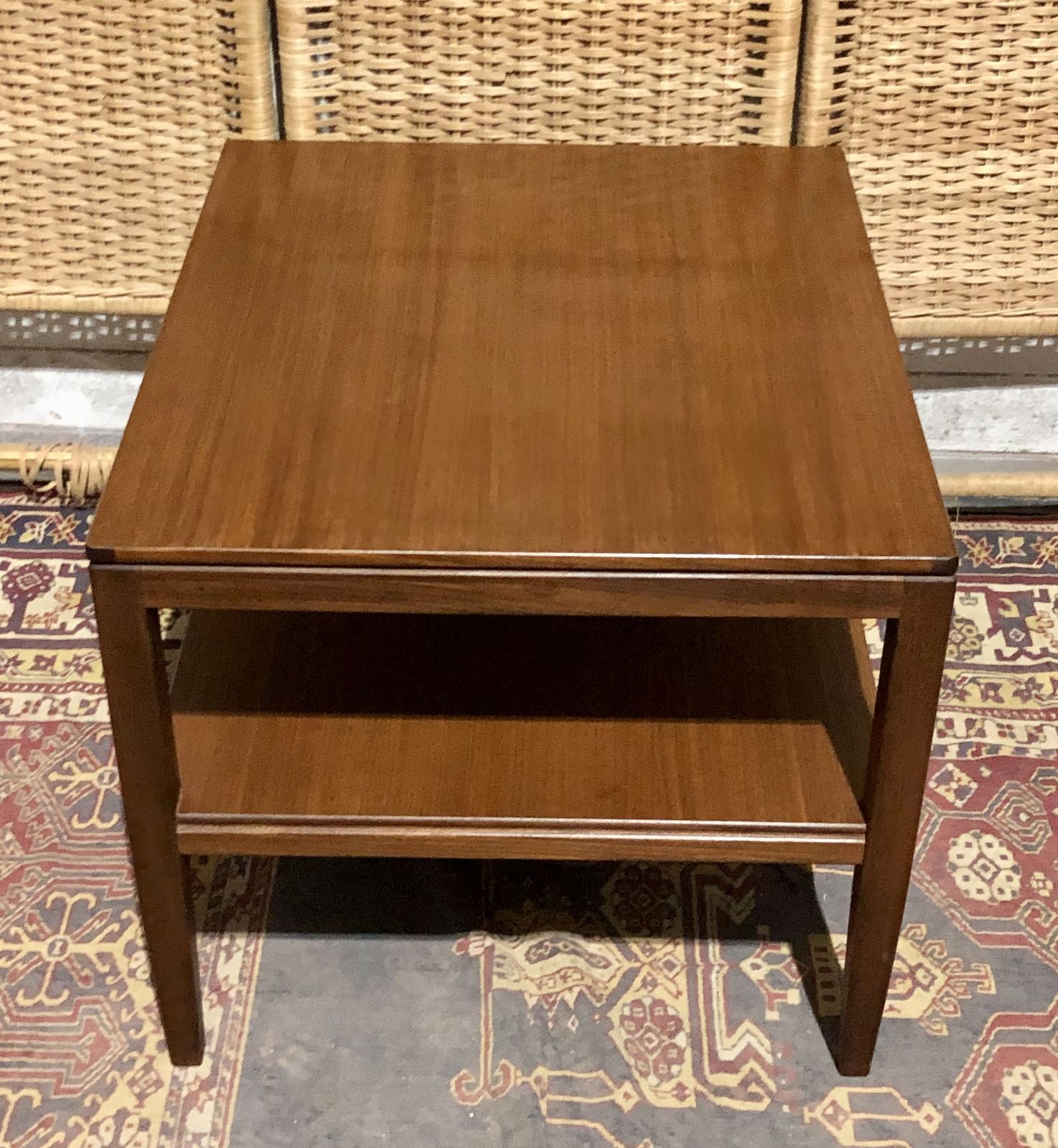 photo furniture Handsome Teak Retro Coffee Table
