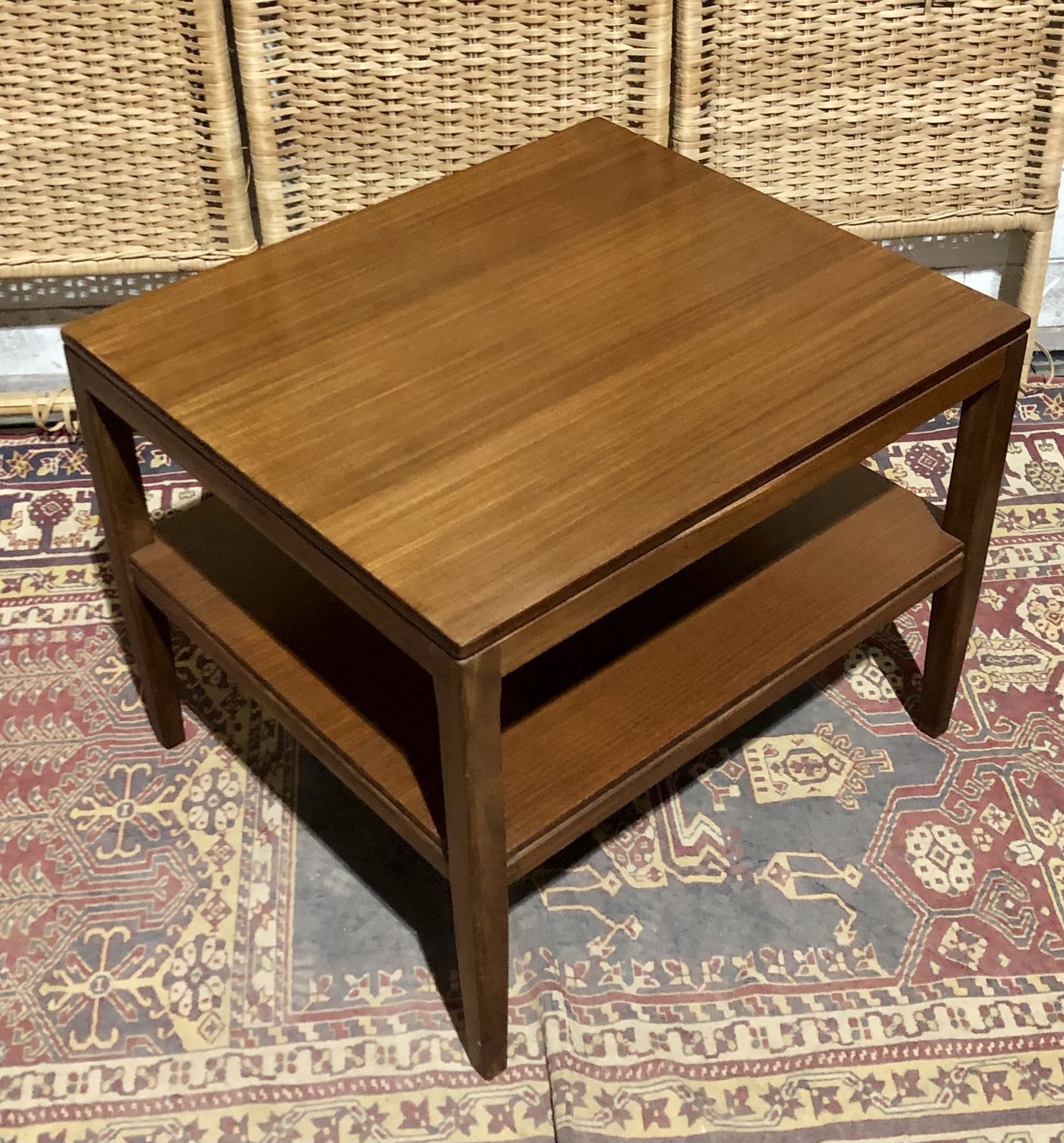 photo for sale Handsome Teak Retro Coffee Table