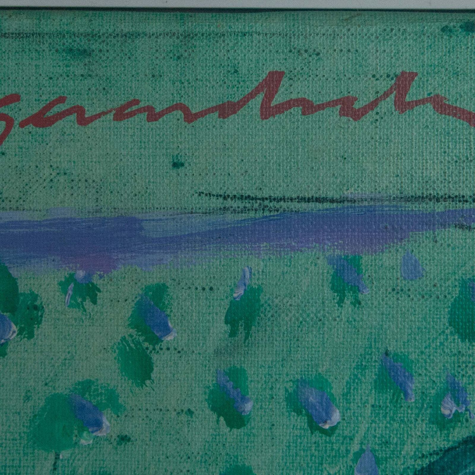 Estimo Llunes: Piràmides – Gerard Sala – 1977 – Abstract Olieverf Op Doek photo Kunst