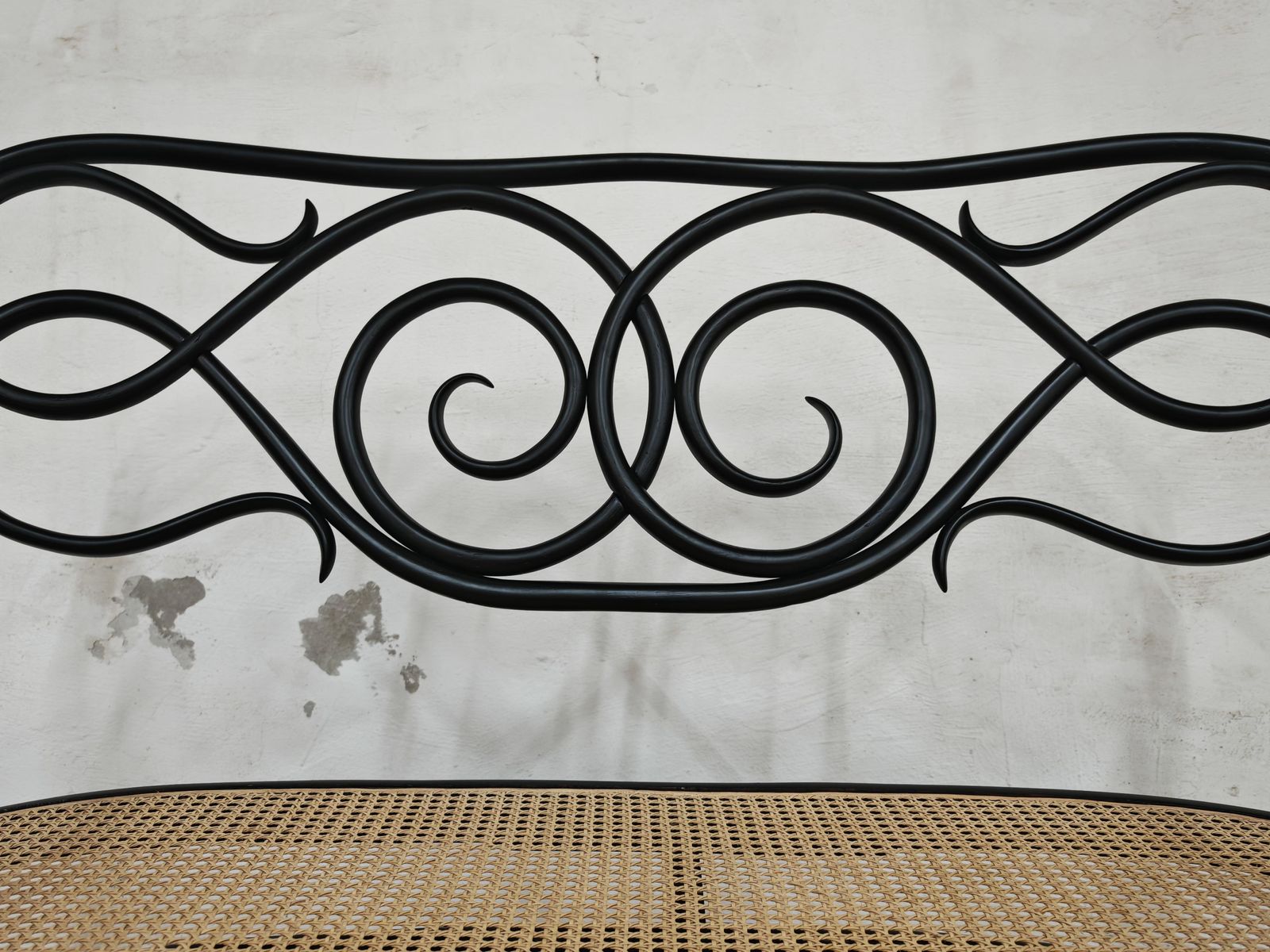 Art Nouveau Settee No. 2 In Bent Wood And Cane By Thonet Brothers, Austria 1870s photo Furniture